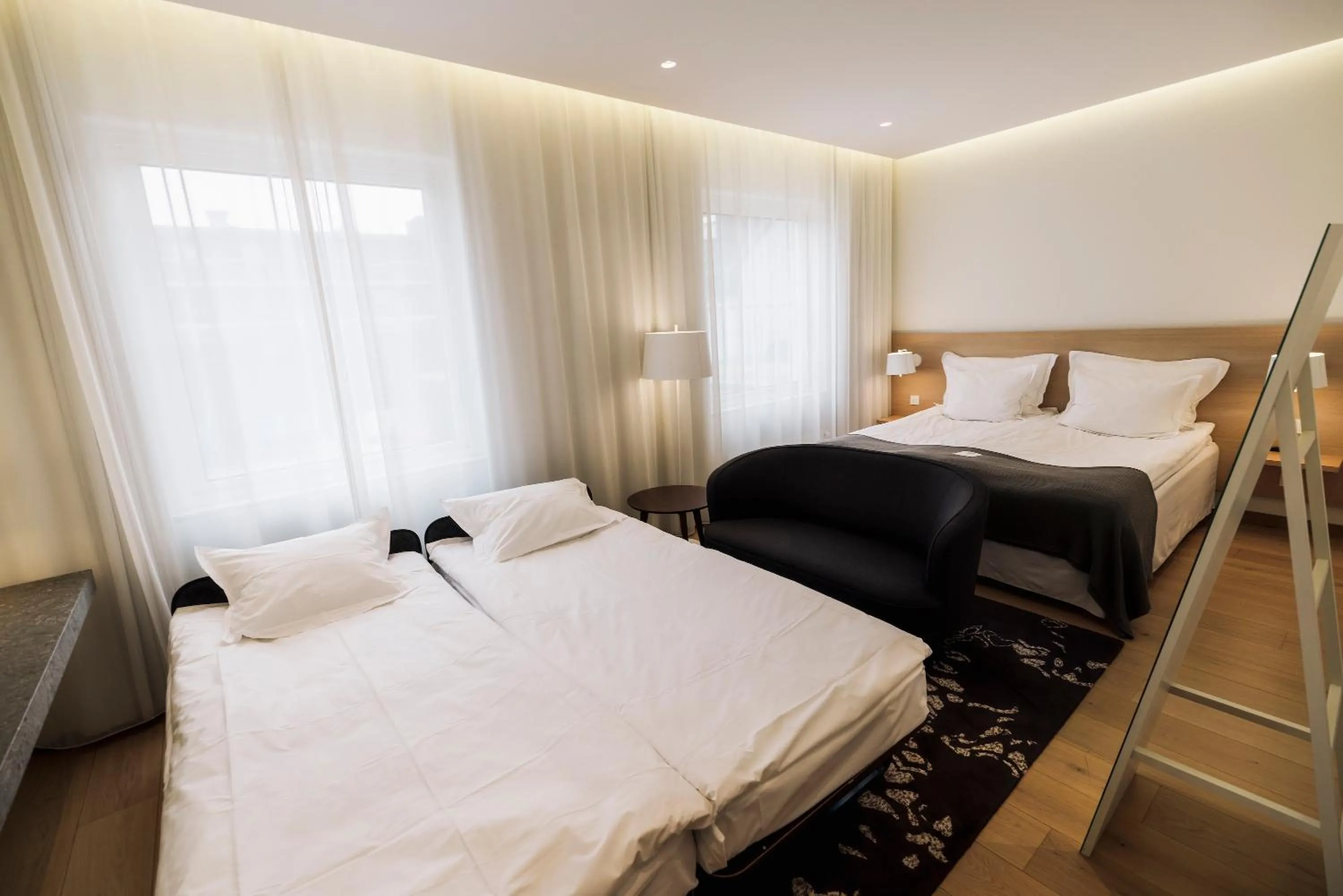 Photo of the whole room, Bed in PM & Vänner Hotel