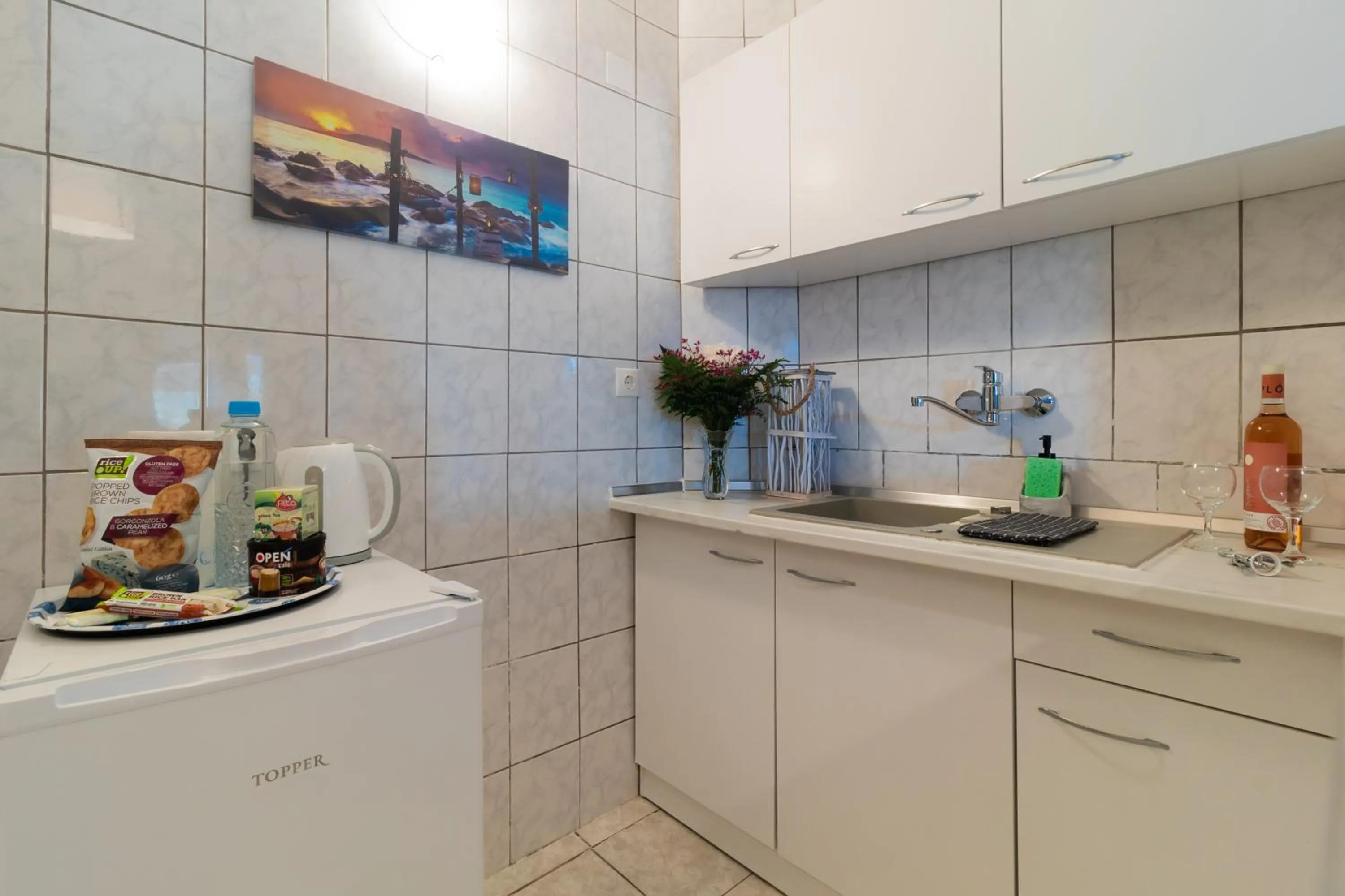 Kitchen or kitchenette in Sunsea Wellness Resort