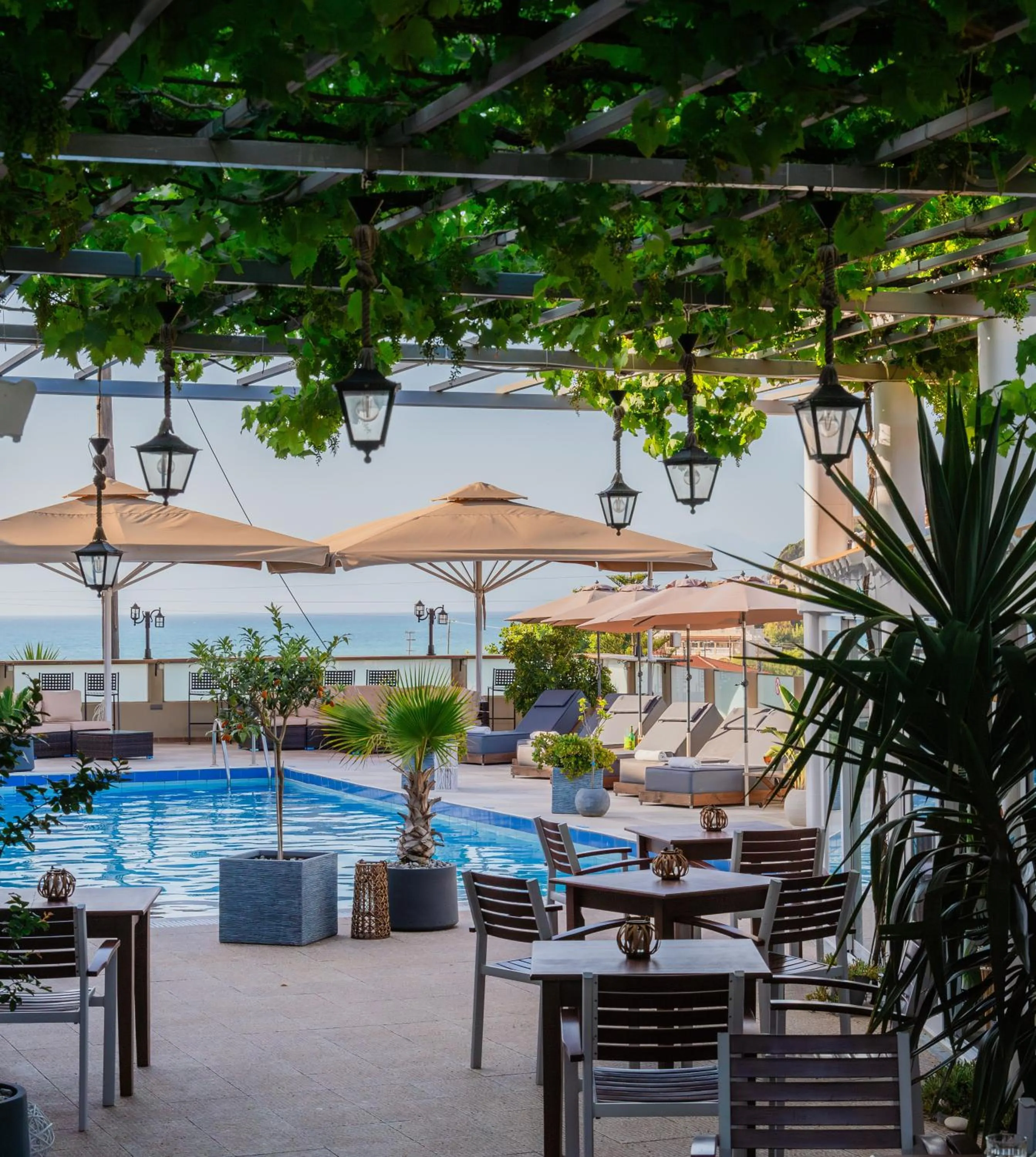 Patio in Sunsea Wellness Resort