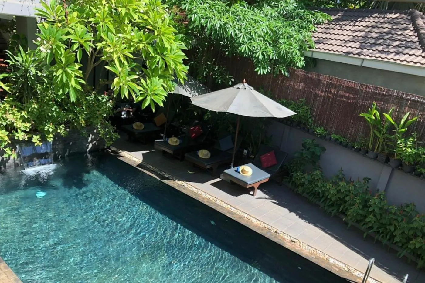 Pool view in Siem Reap Tevi Residence