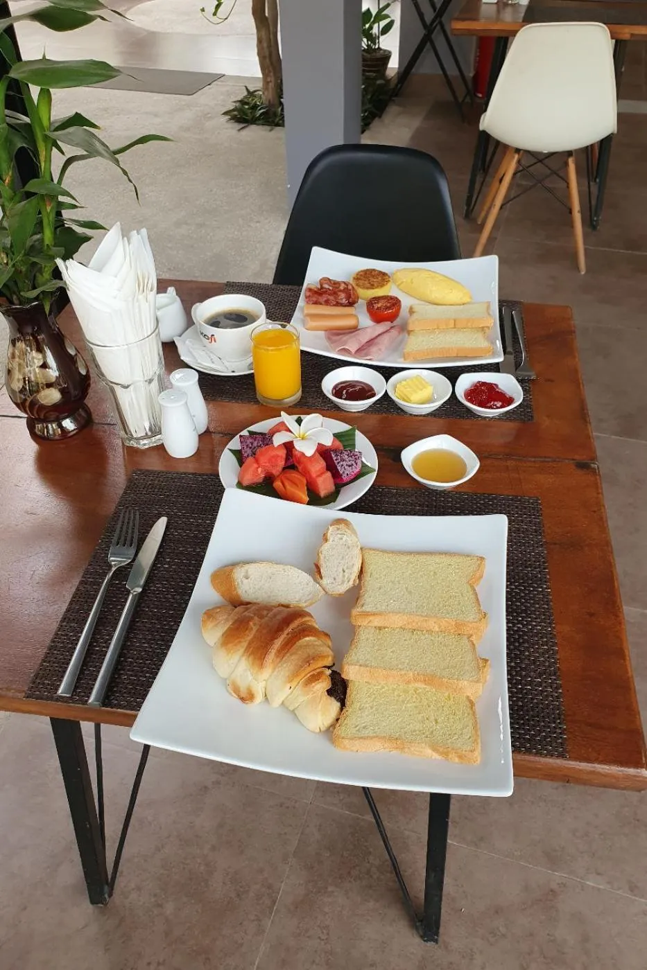 Breakfast in Siem Reap Tevi Residence