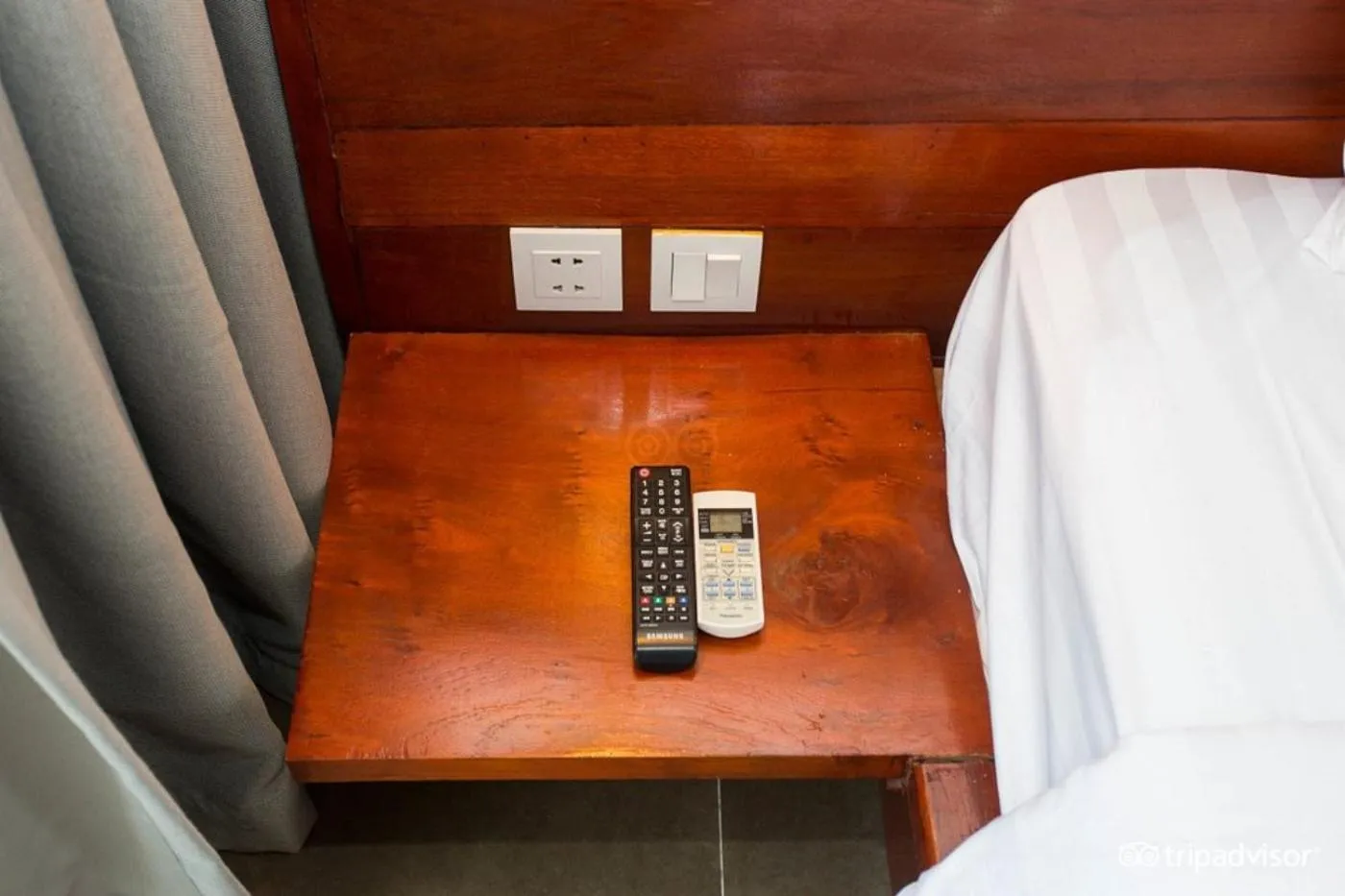 Living room, Bed in Siem Reap Tevi Residence