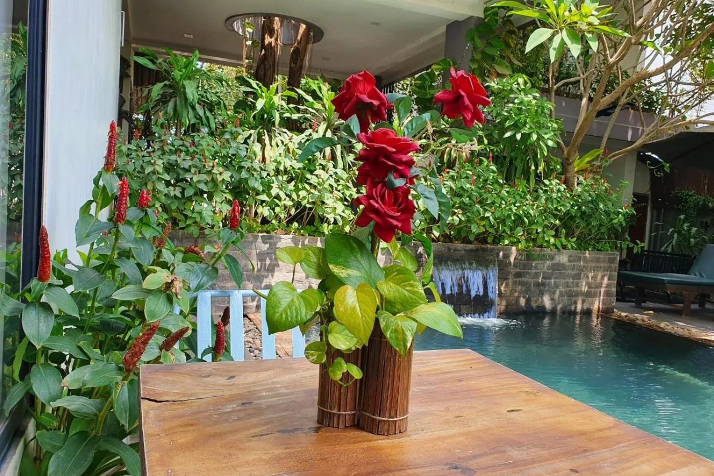 Garden in Siem Reap Tevi Residence