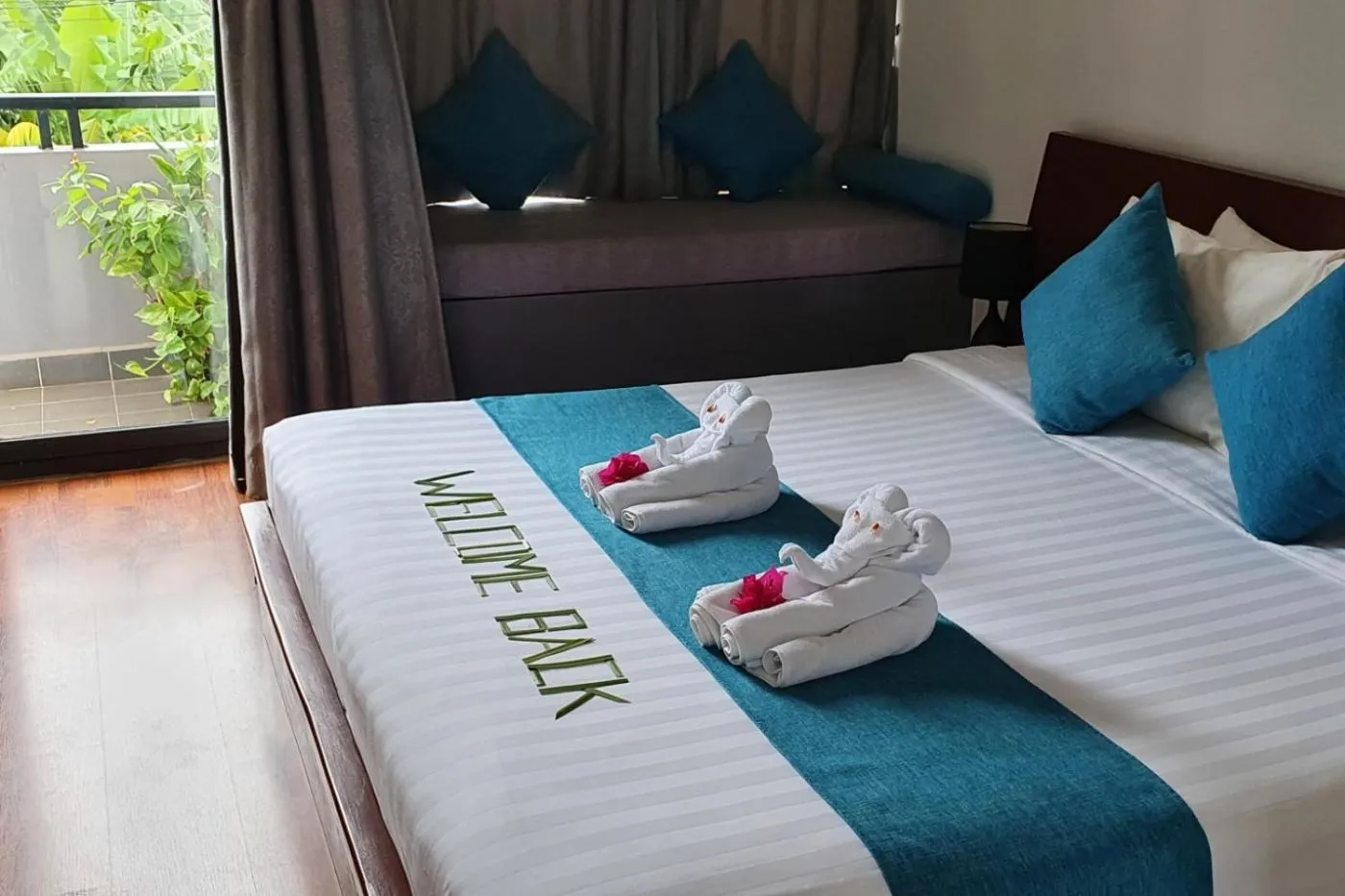 Bed in Siem Reap Tevi Residence