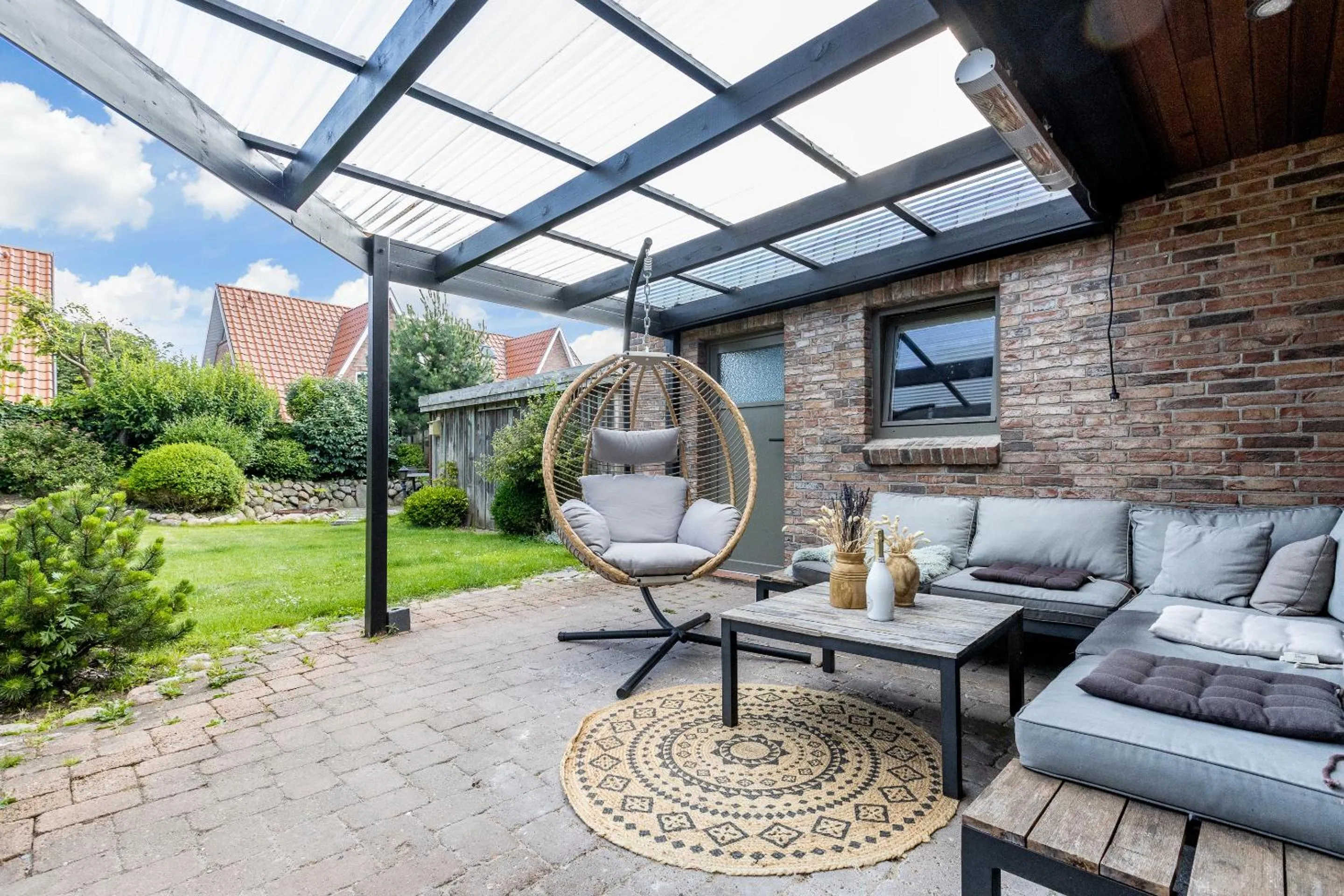 Balcony/Terrace in Dünen Lodge