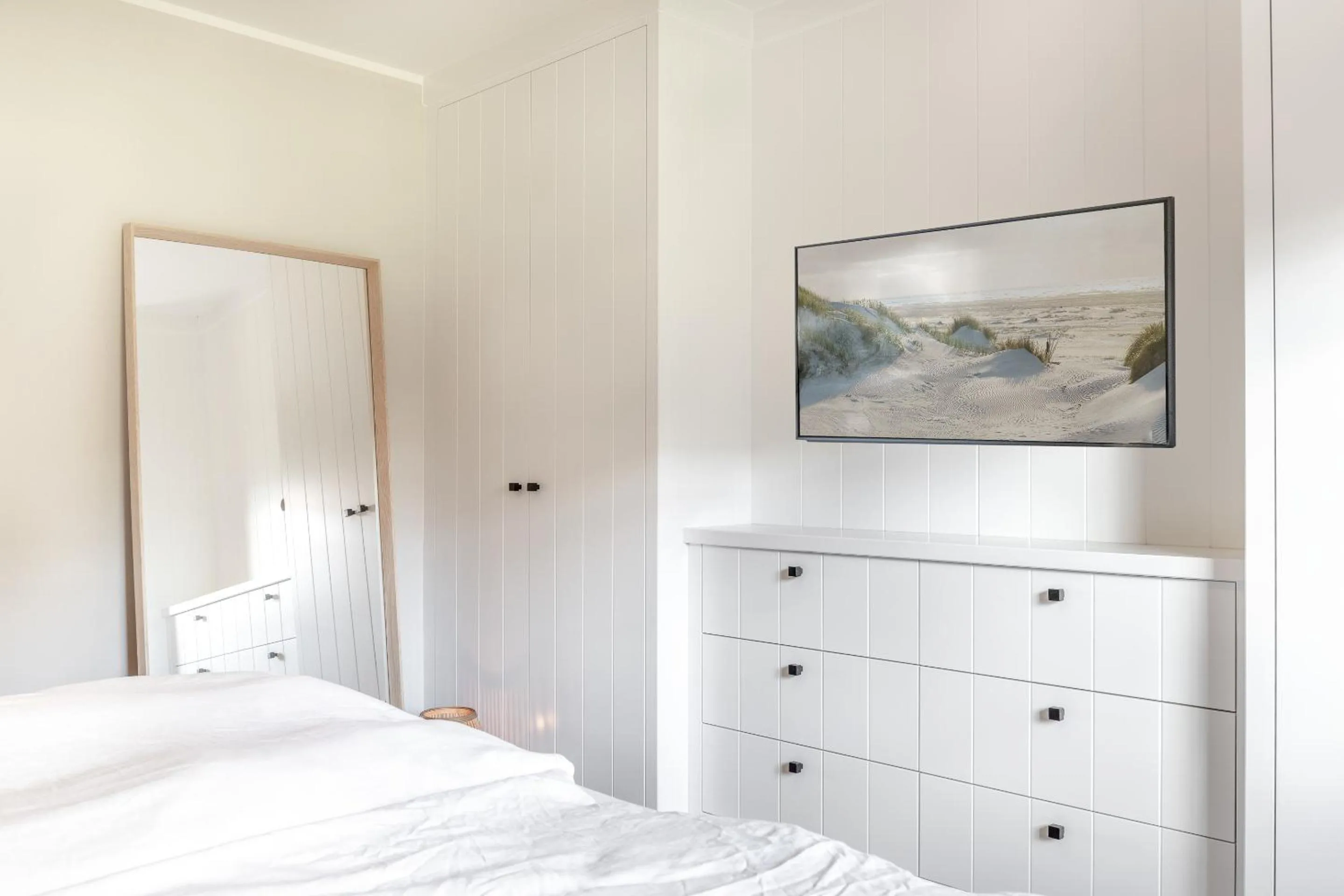 Bedroom, Bed in Dünen Lodge