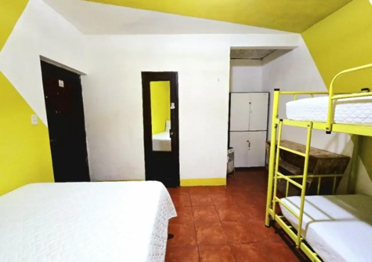 Bed in Why Not Hotel Bed in Why Not Hotel