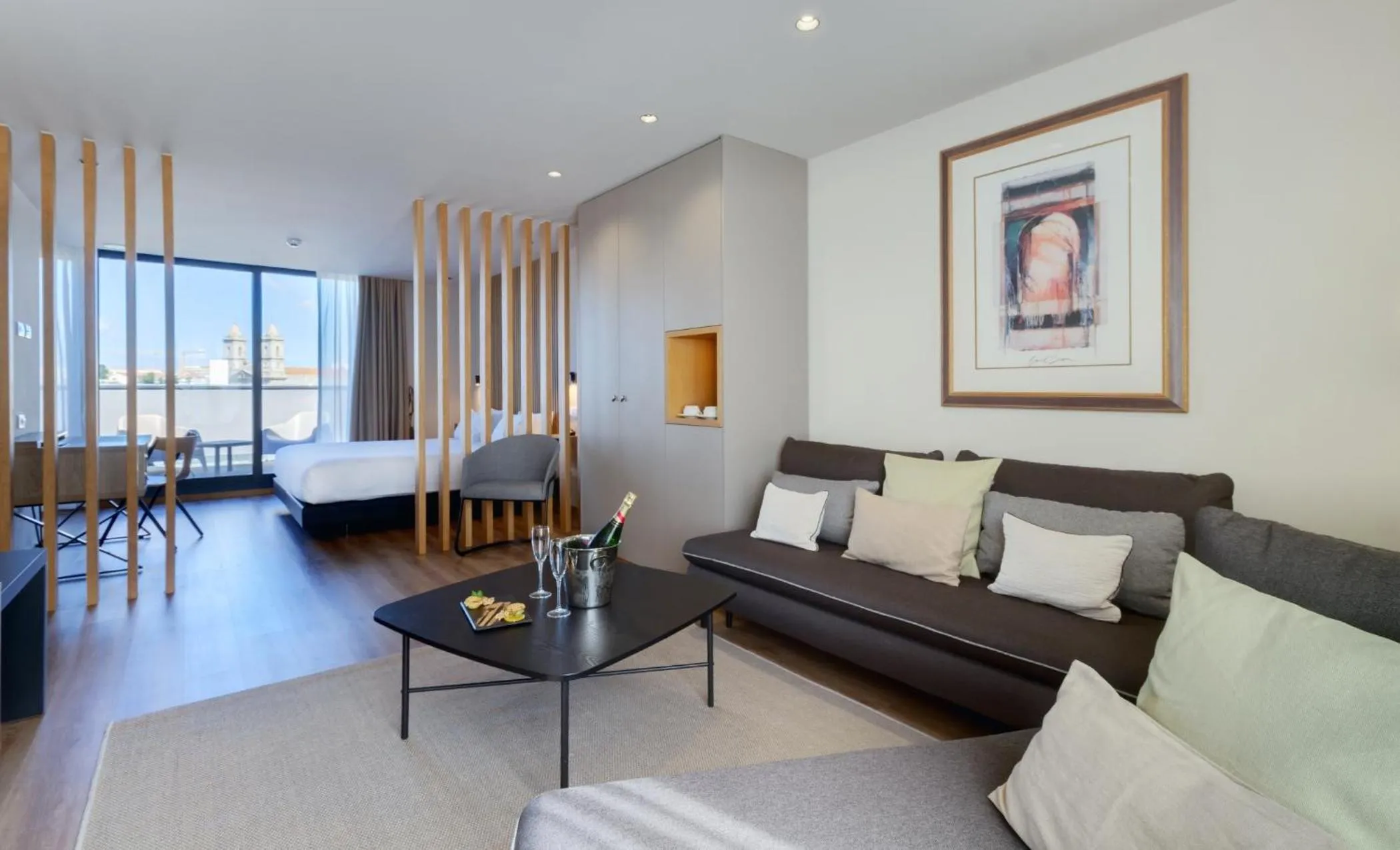 Bed in room Select Porto