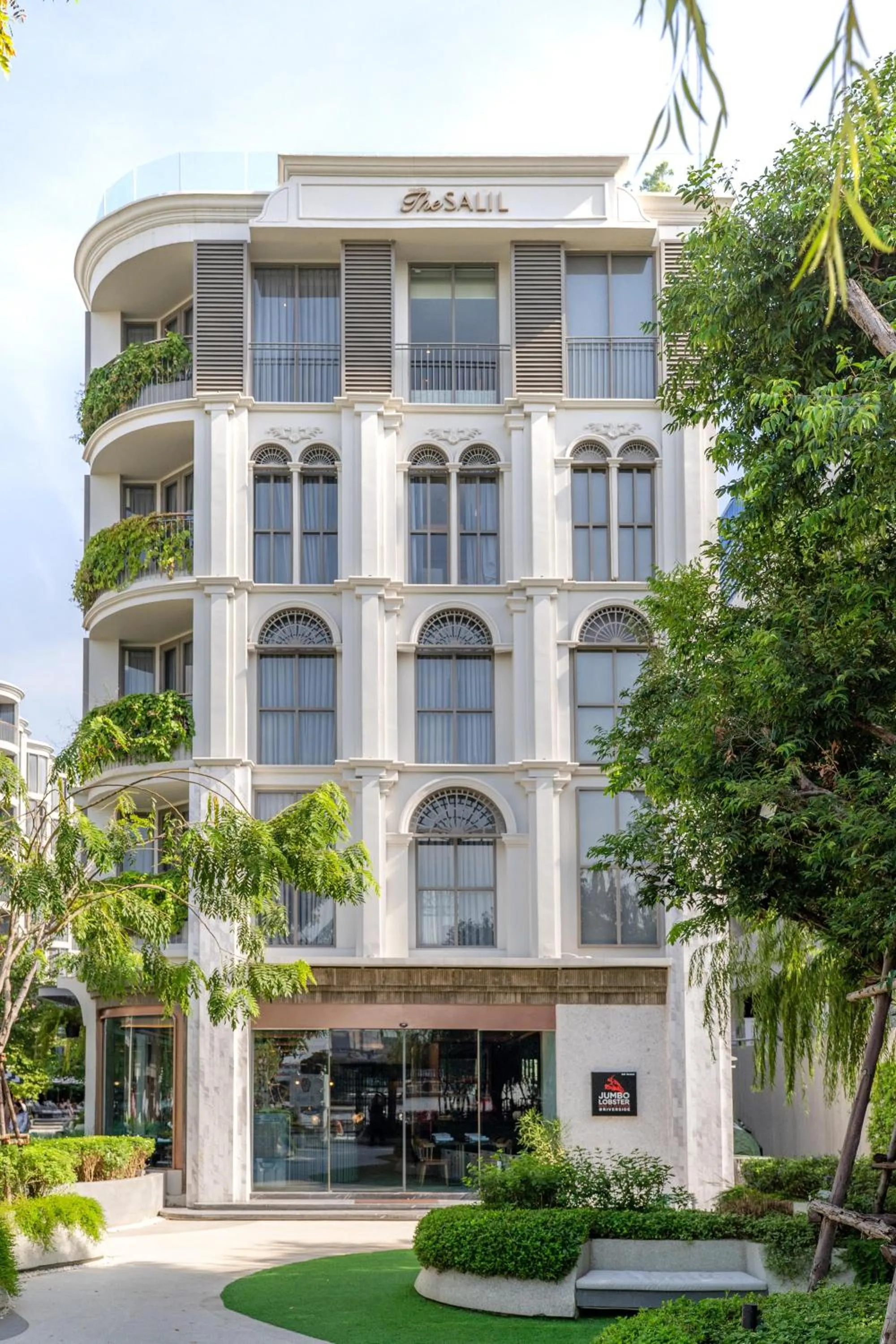 Property building in The Salil Hotel Riverside Bangkok