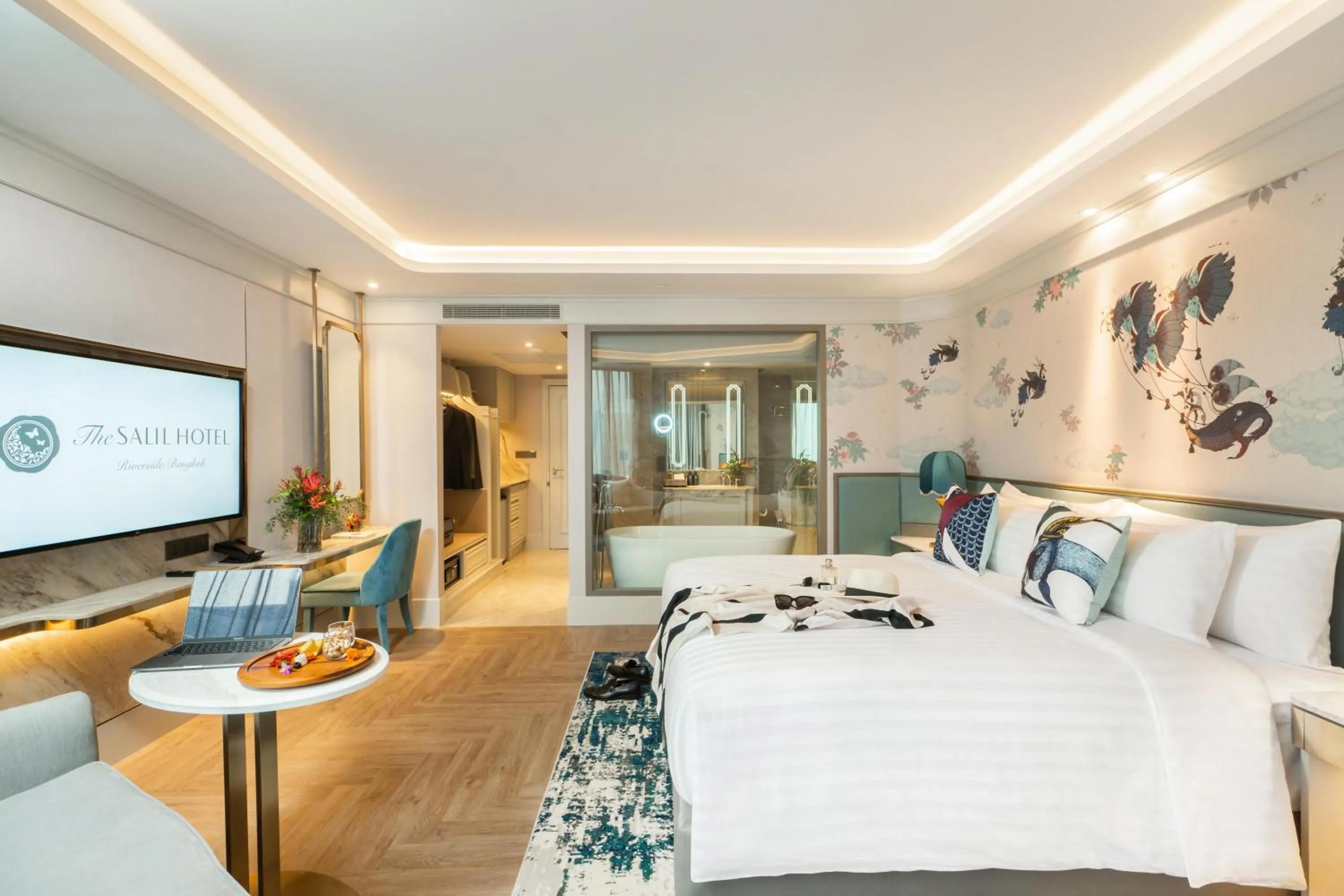 Photo of the whole room, Bed in The Salil Hotel Riverside Bangkok