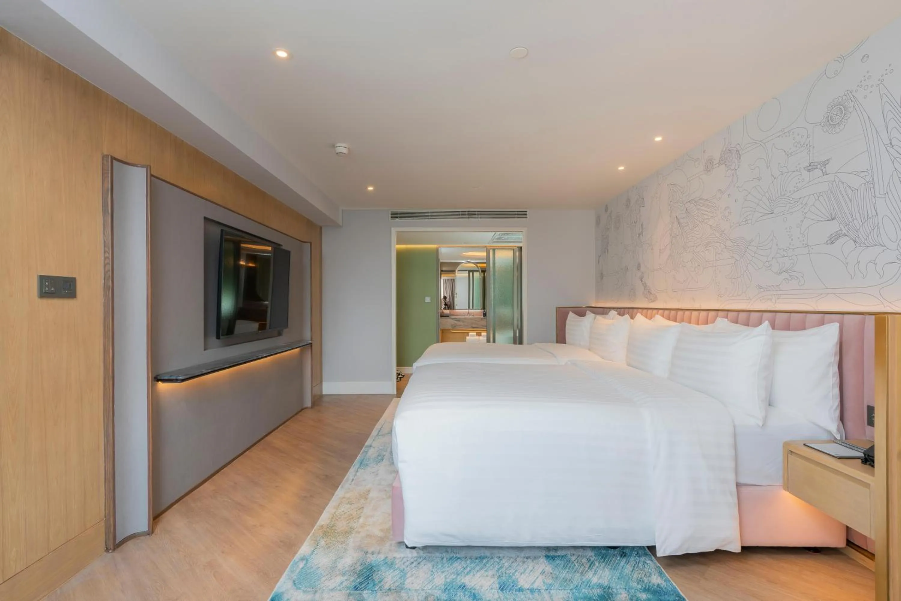 Photo of the whole room, Bed in The Salil Hotel Riverside Bangkok