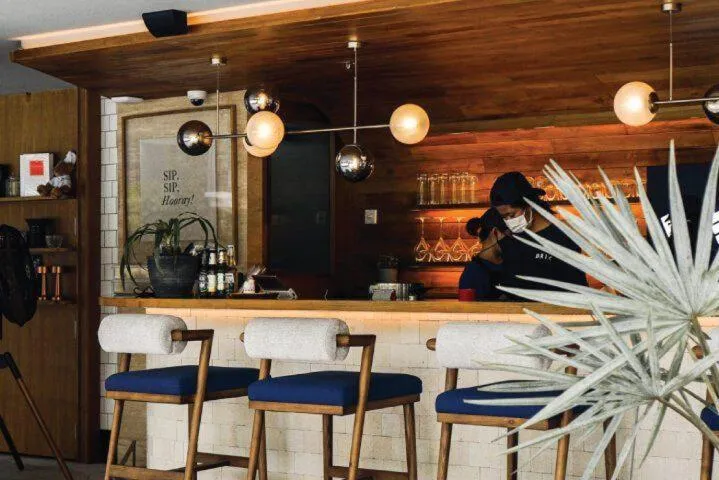 Lounge or bar in The Salil Hotel Riverside Bangkok