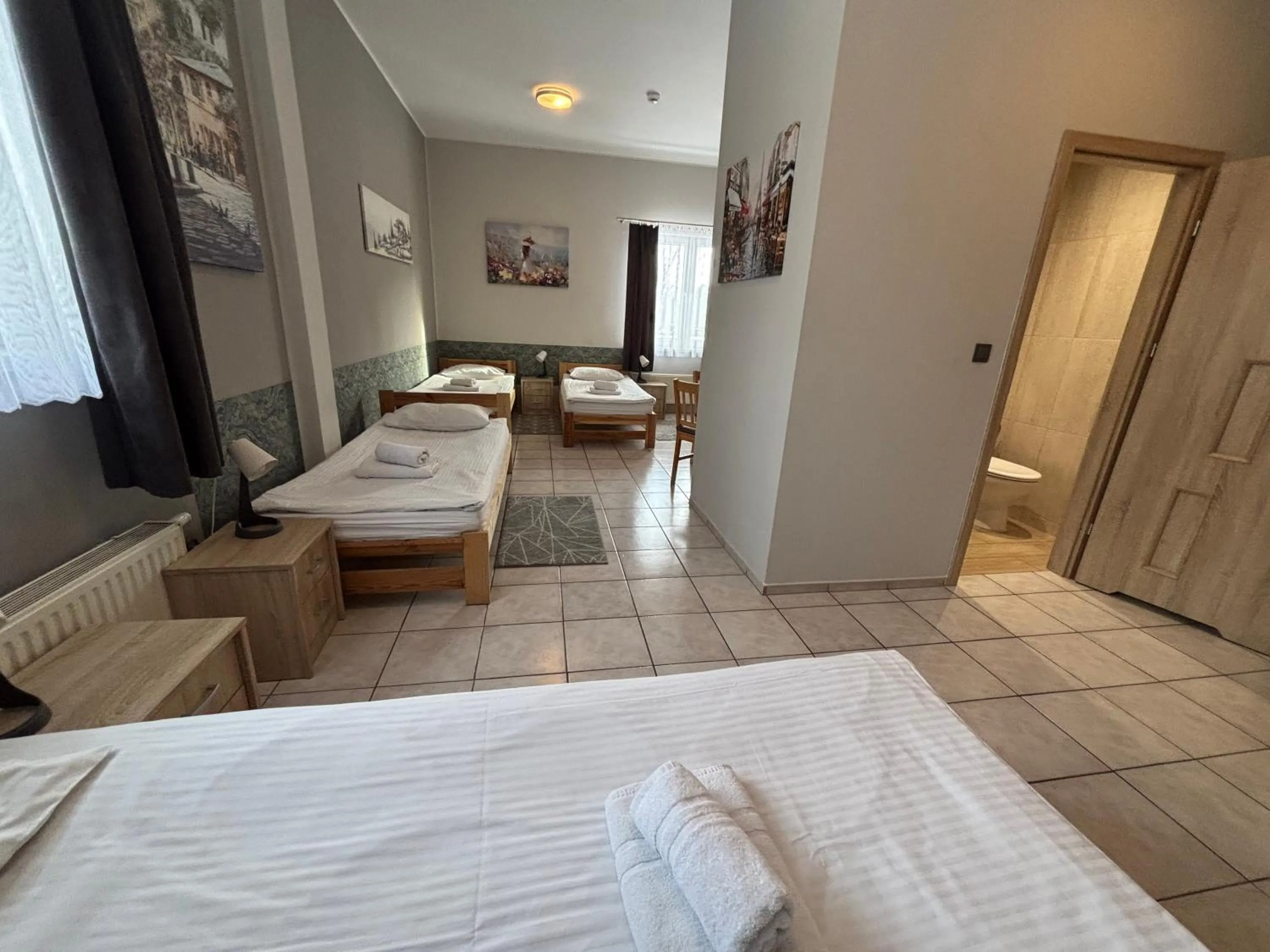 Bed in Hotel Ava