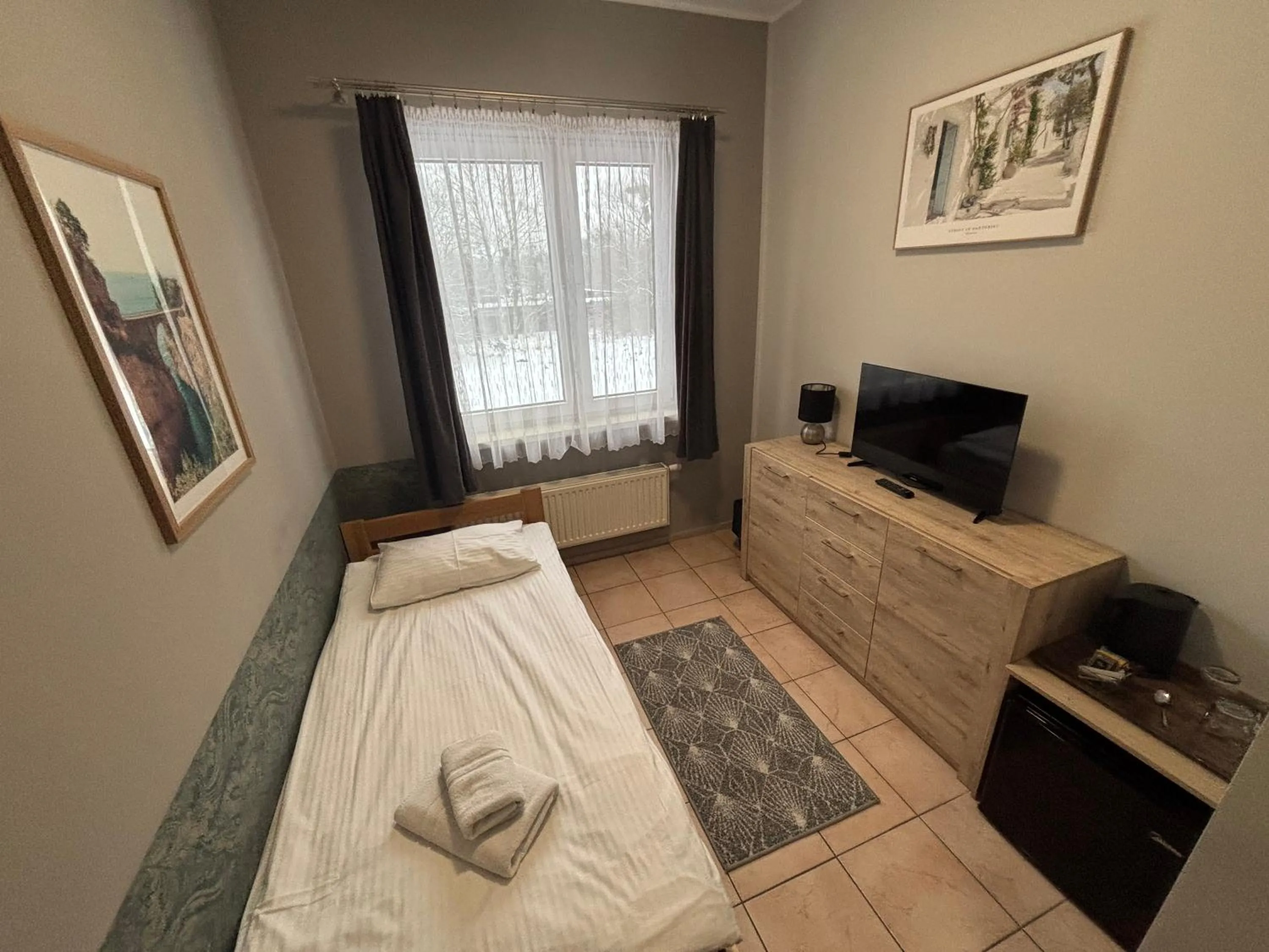 Bed in Hotel Ava