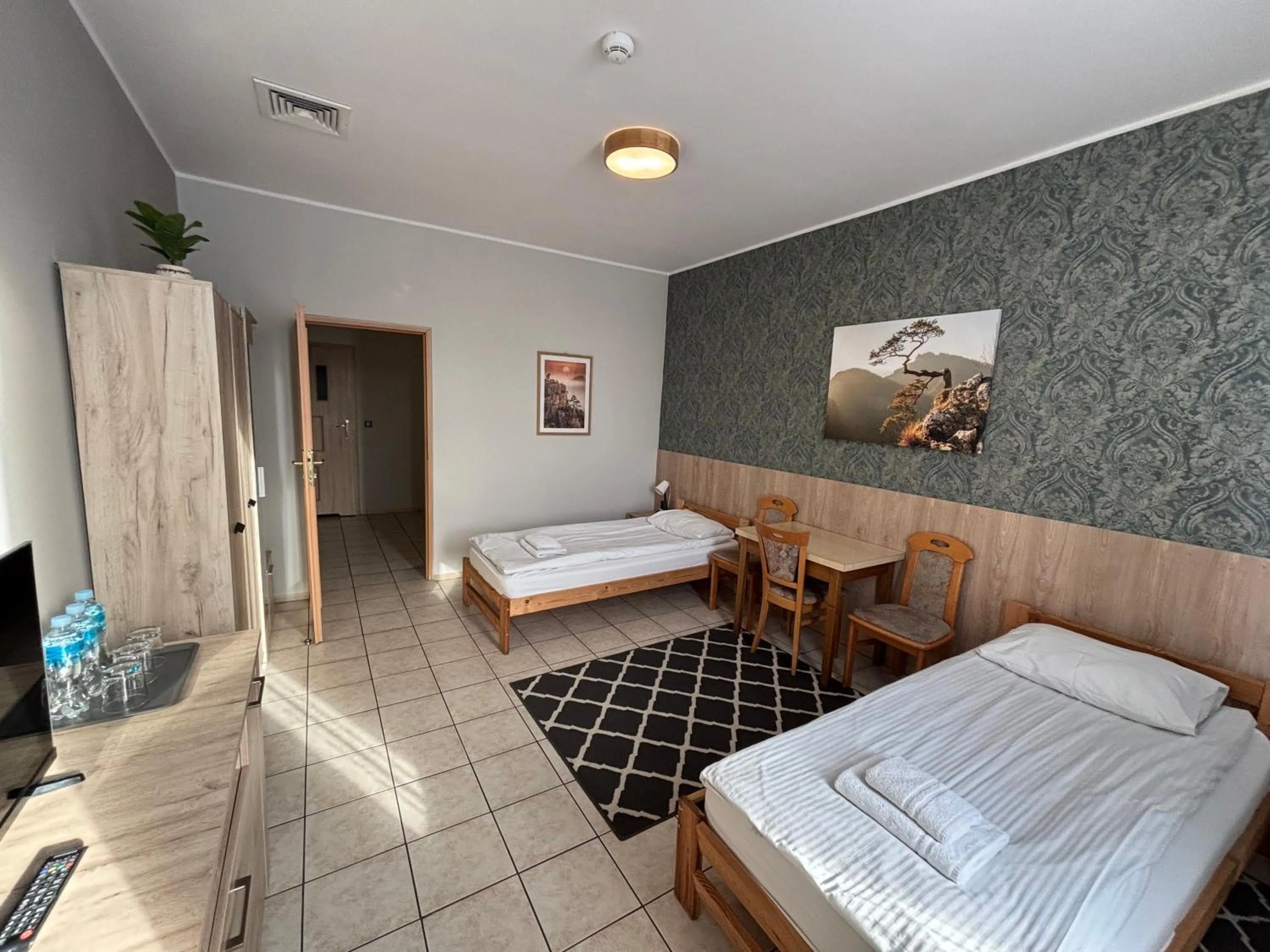 Bed in Hotel Ava