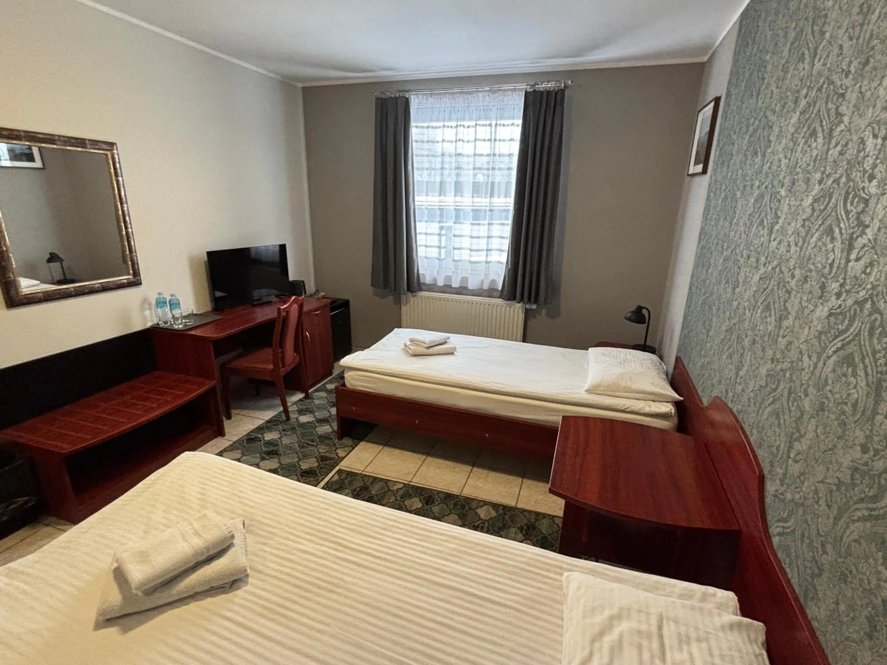 Bed in Hotel Ava