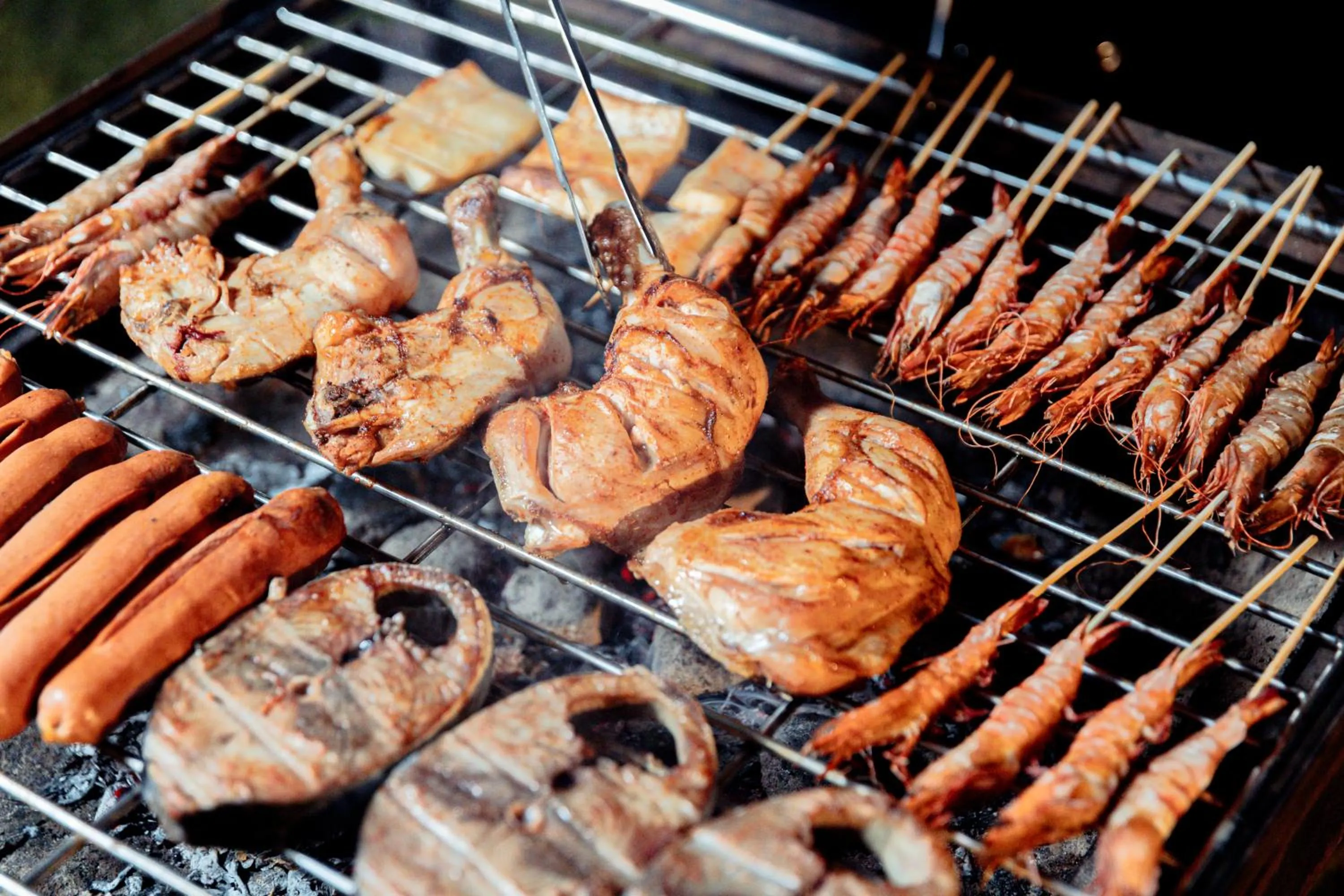 BBQ facilities in Roshanne Beach Resort, Kalpitiya