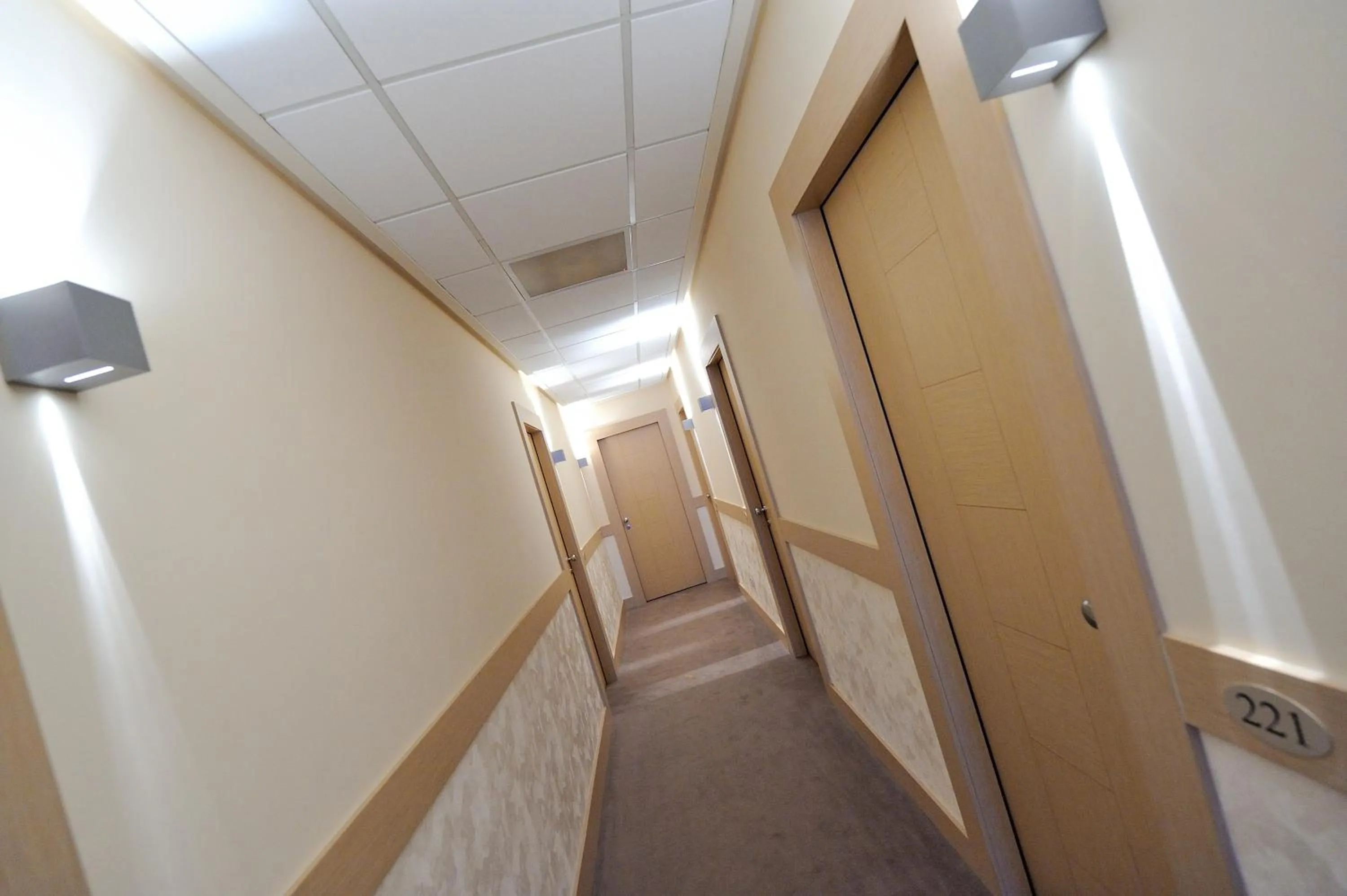 Decorative detail in Hotel Frate Sole