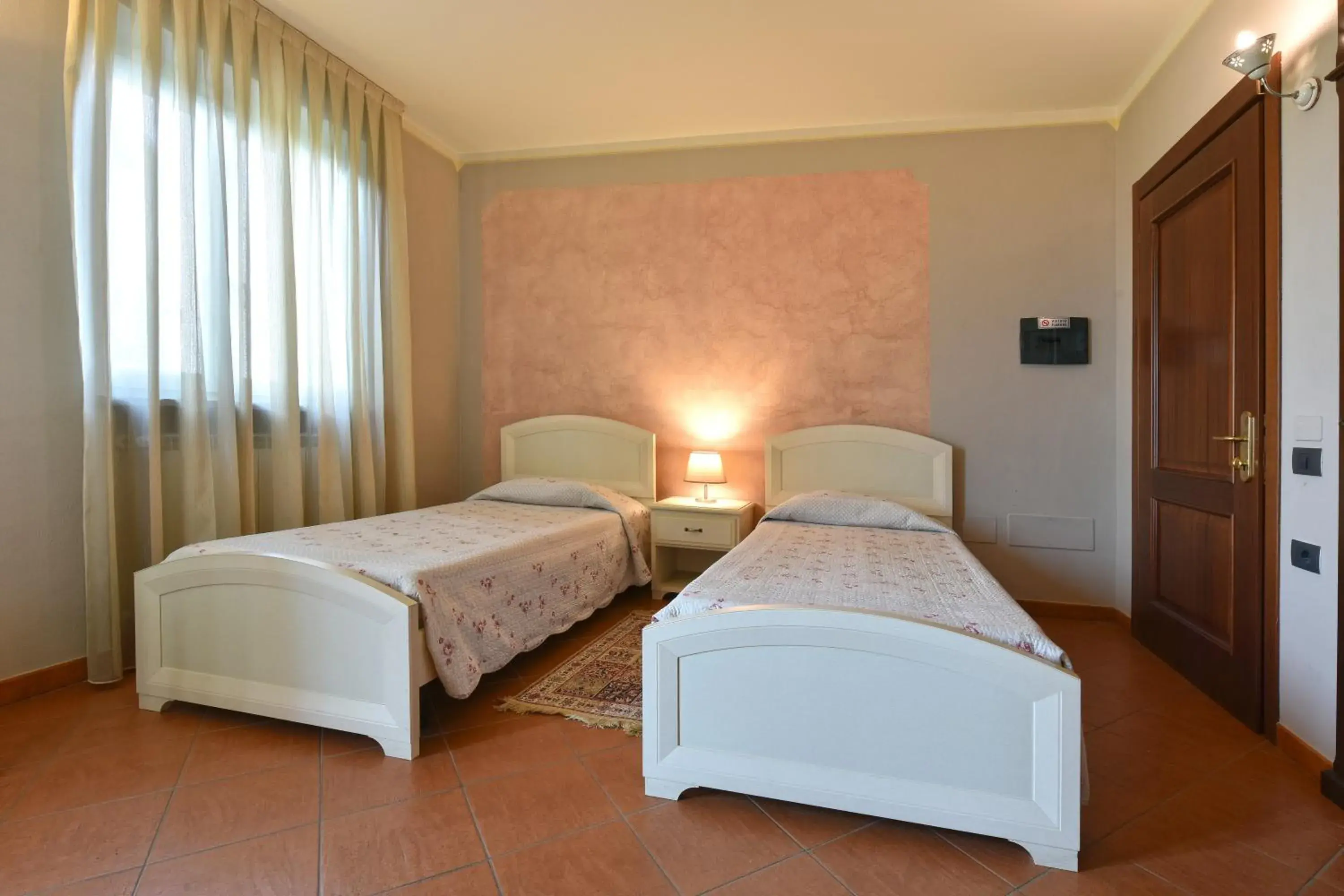 Twin Room in Hotel Ristorante Borgovecchio Twin Room in Hotel Ristorante Borgovecchio