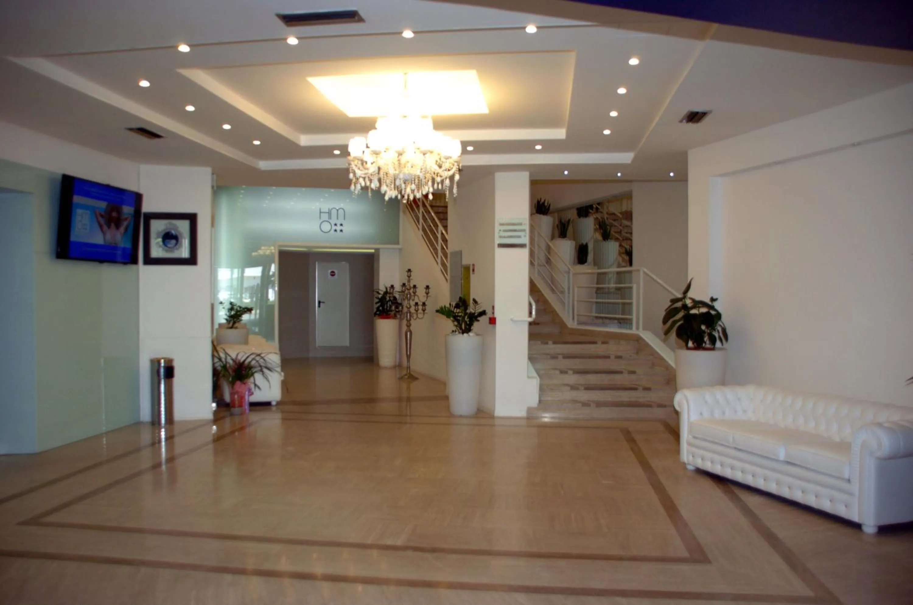 Lobby or reception in Hotel Mediterraneo