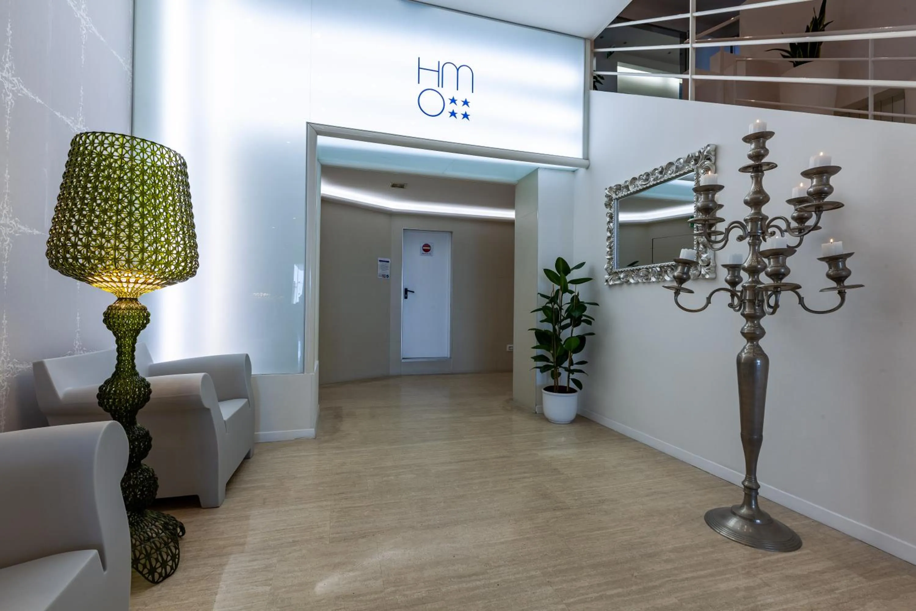 Lobby or reception in Hotel Mediterraneo