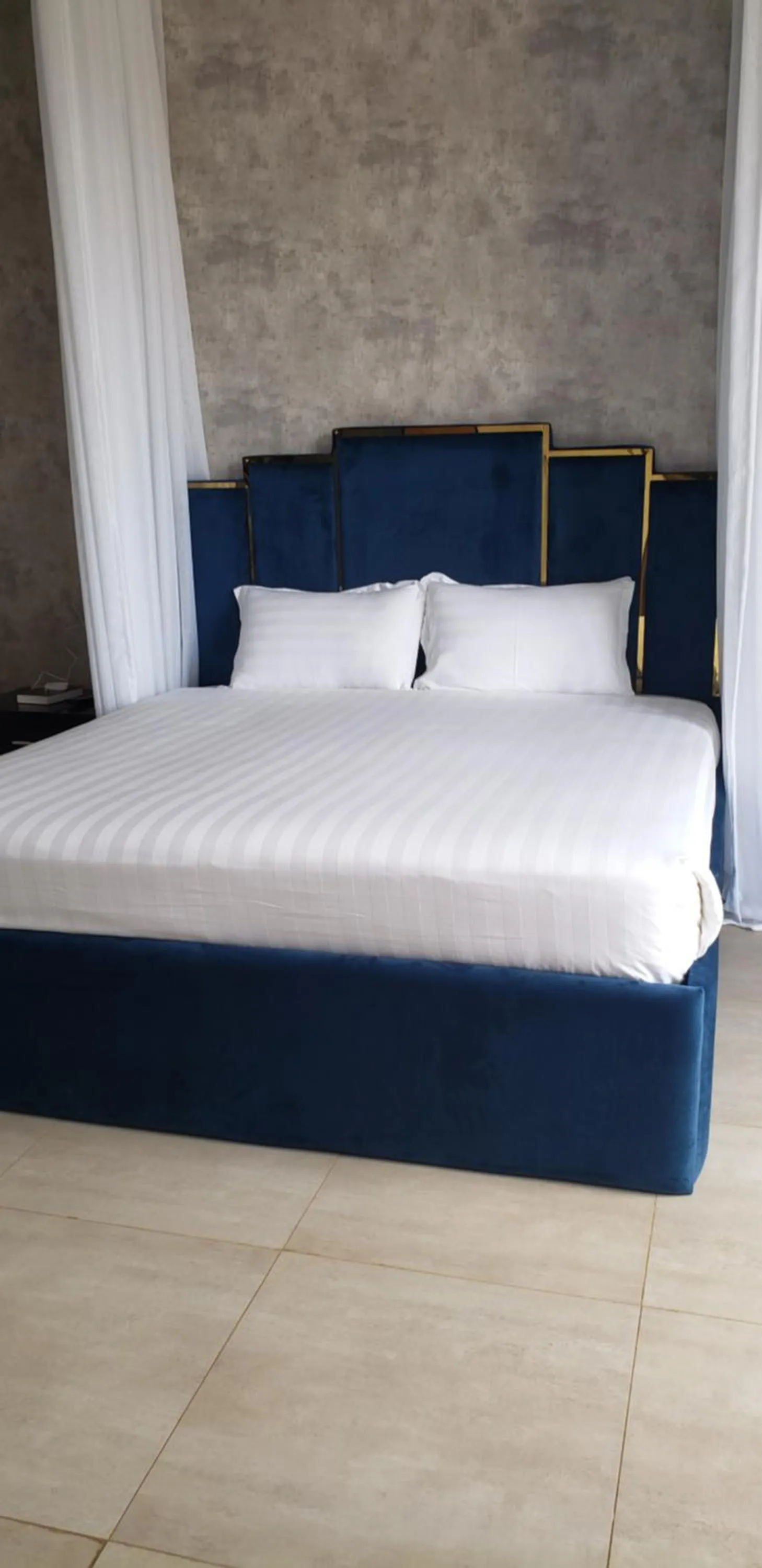 Bed in The Voice Hotel