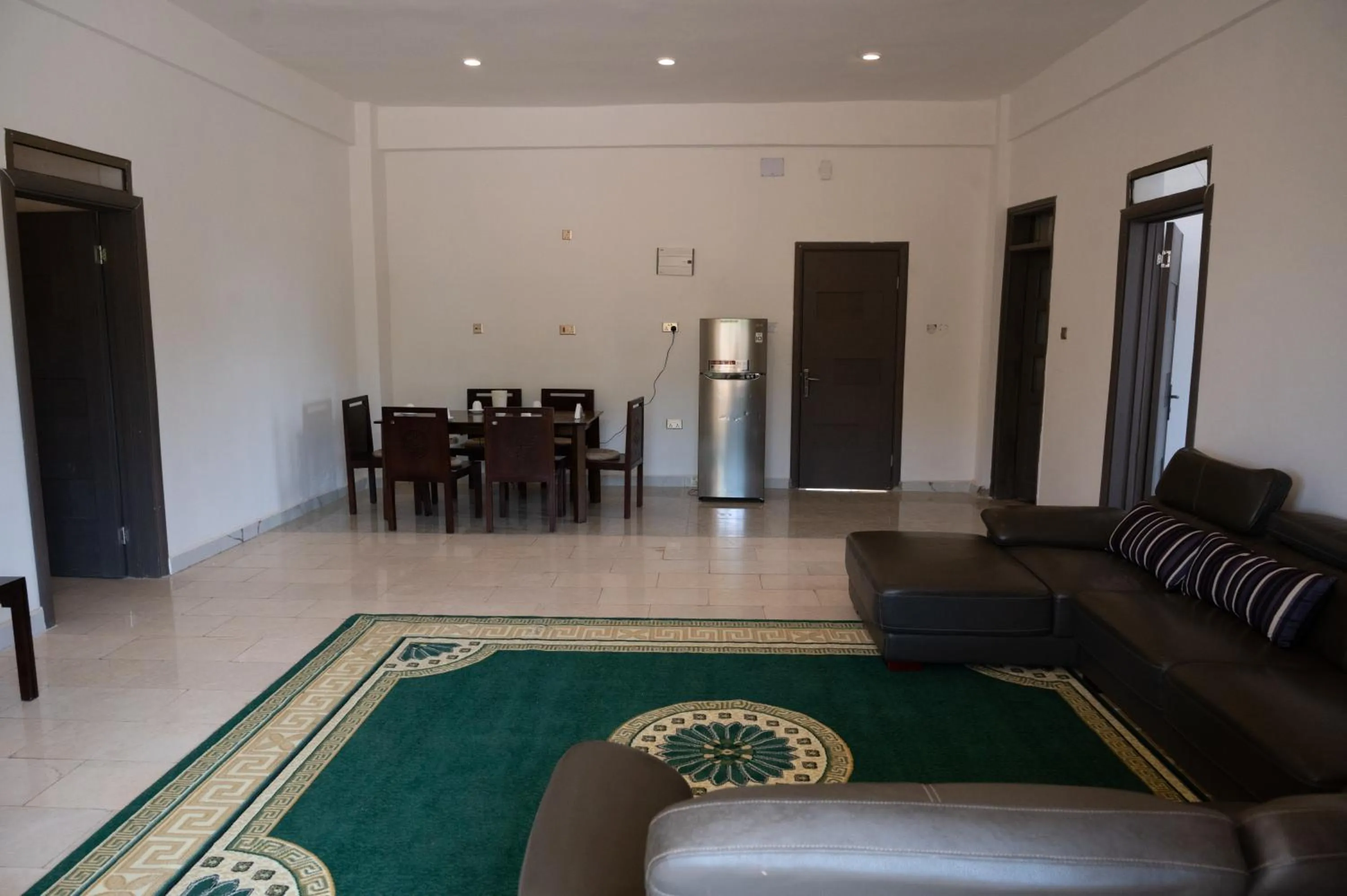 Living room in The Voice Hotel