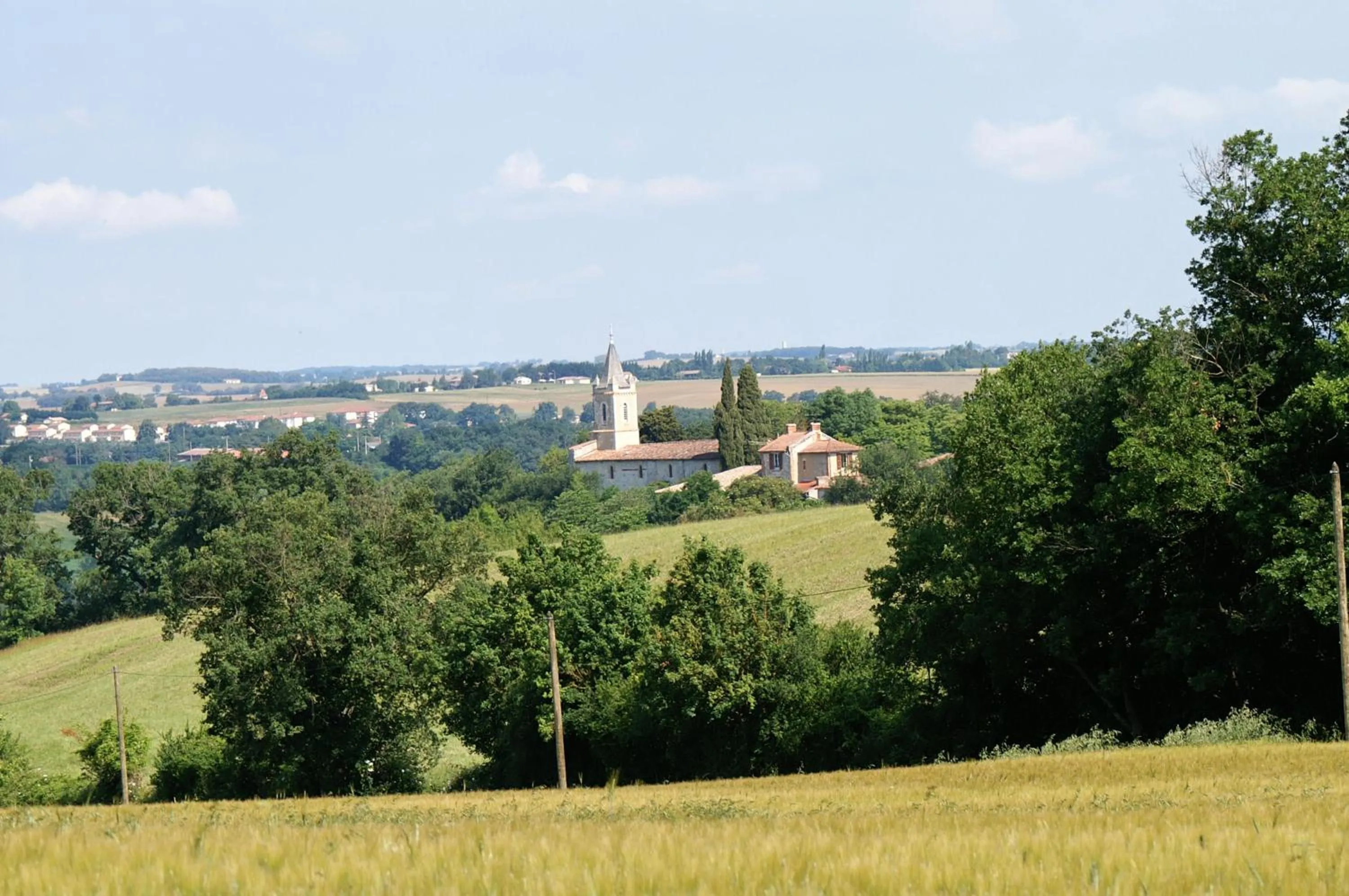 City view in Au Pichet