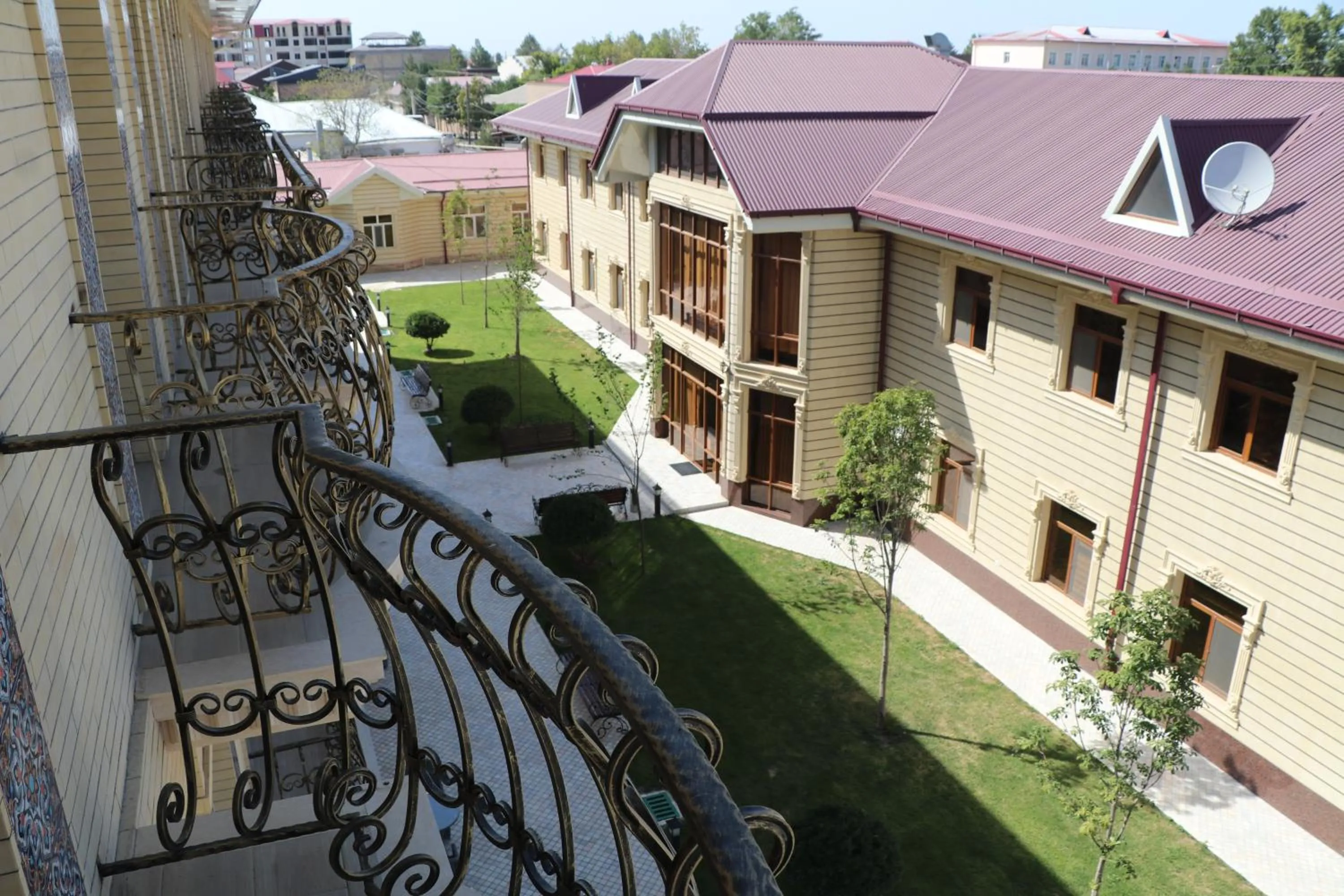 Garden view in Marokand Spa Hotel