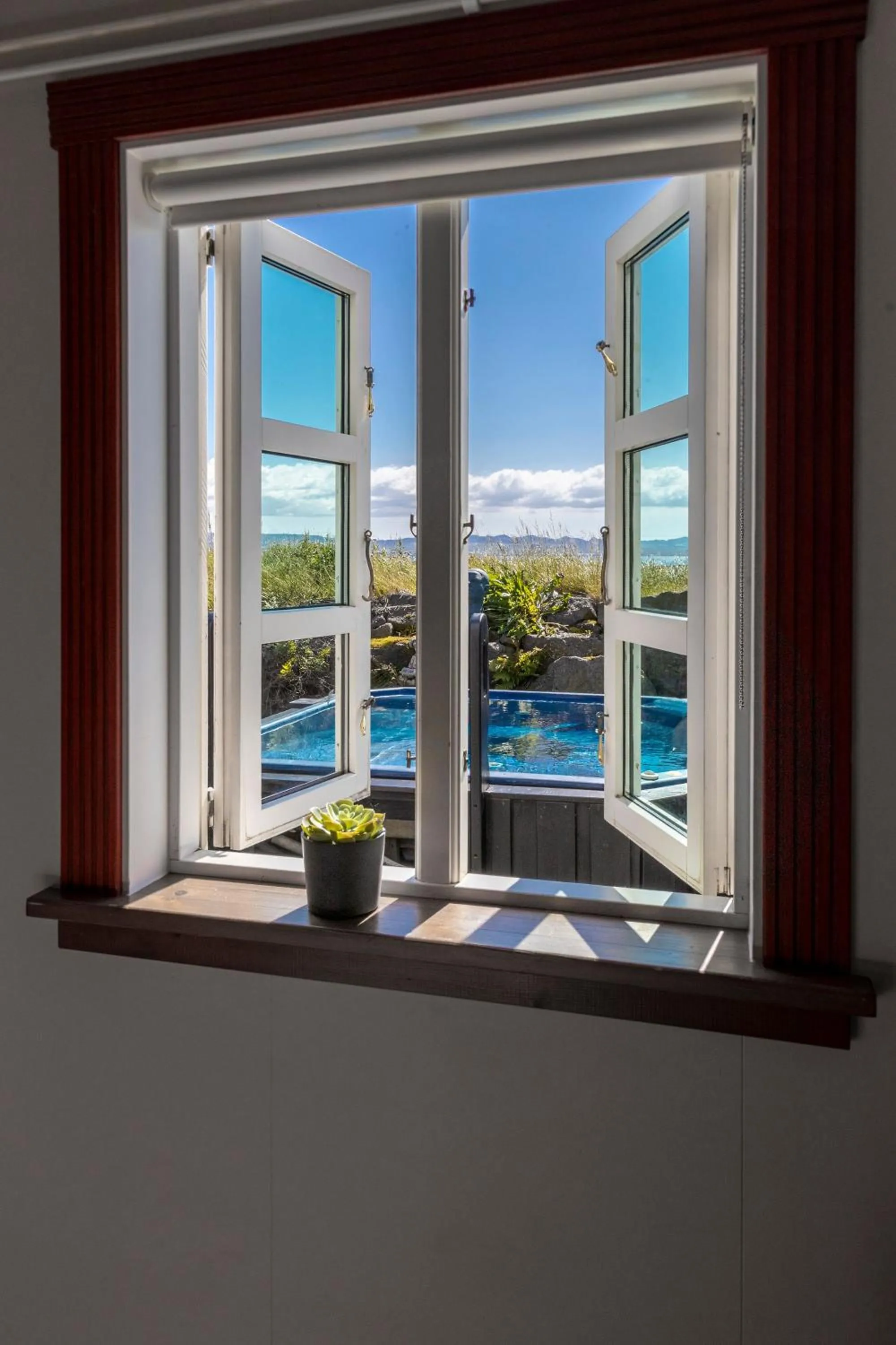 Pool view in Hlid Fisherman's Village