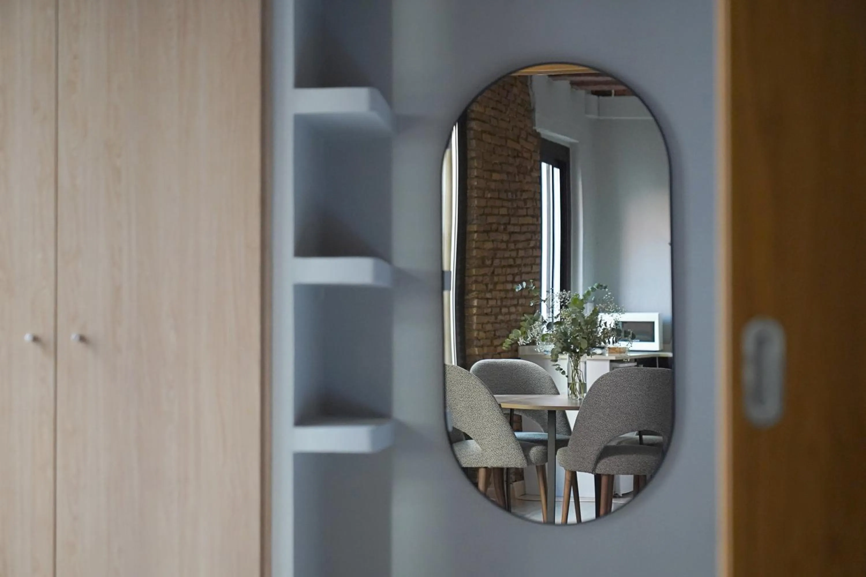 Seating area in Numa Barcelona Lustre