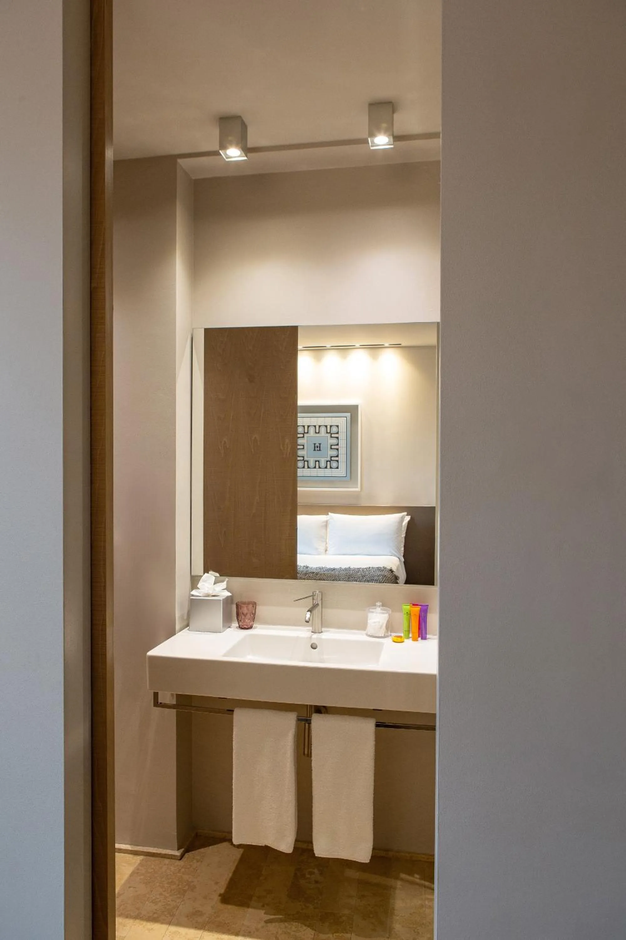 Bathroom in Posta Design Hotel