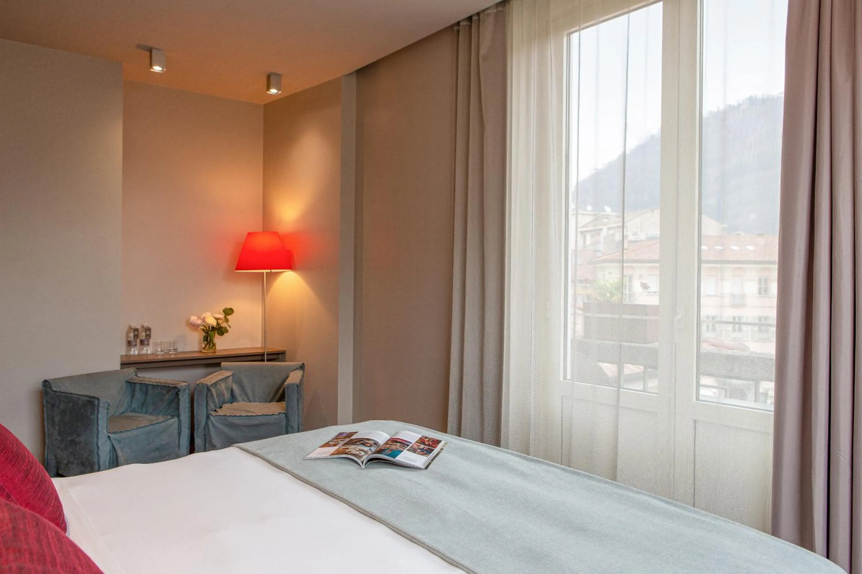 Bed in Posta Design Hotel