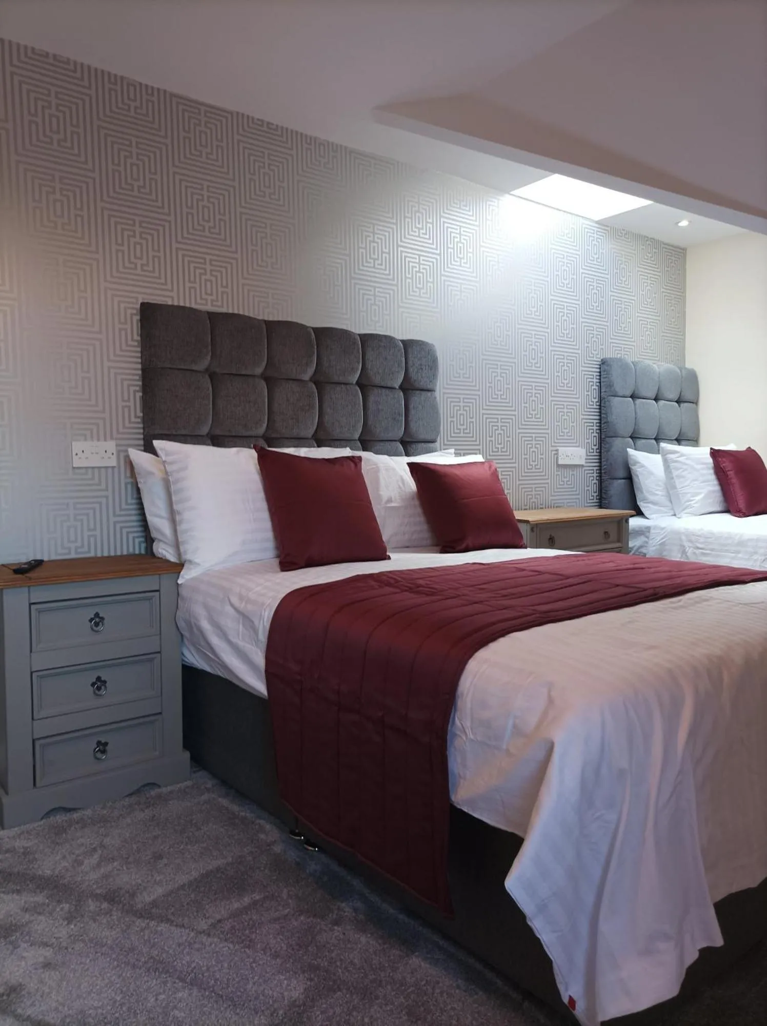 Bedroom, Bed in Rose James Apartments