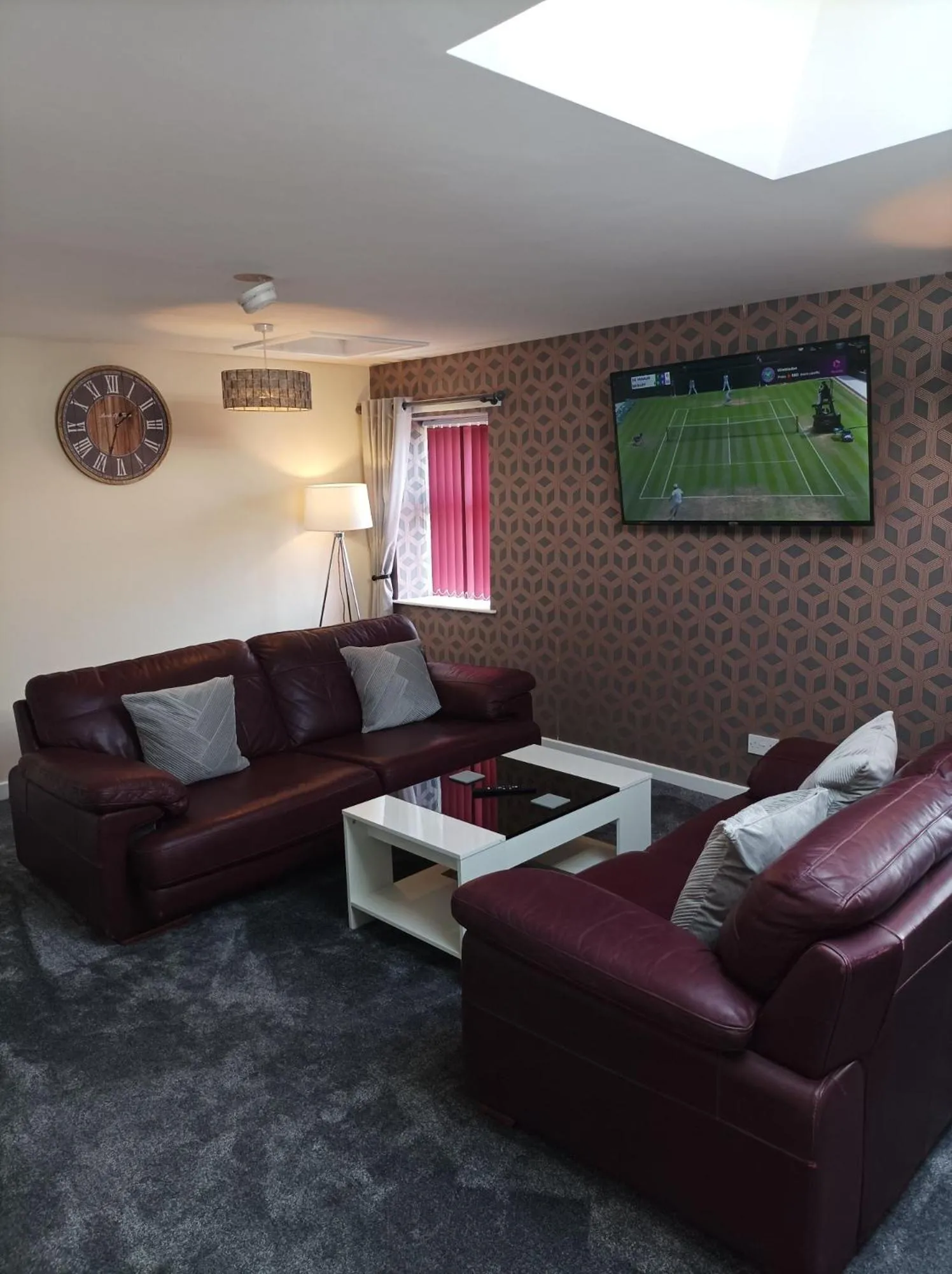 Living room in Rose James Apartments