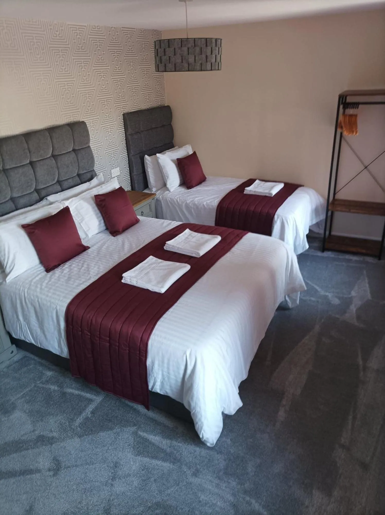 Bed in Rose James Apartments