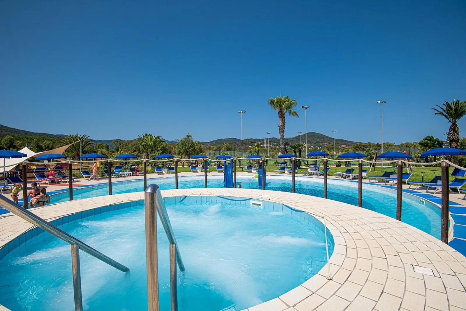 Swimming pool in Hotel Airone isola d'Elba