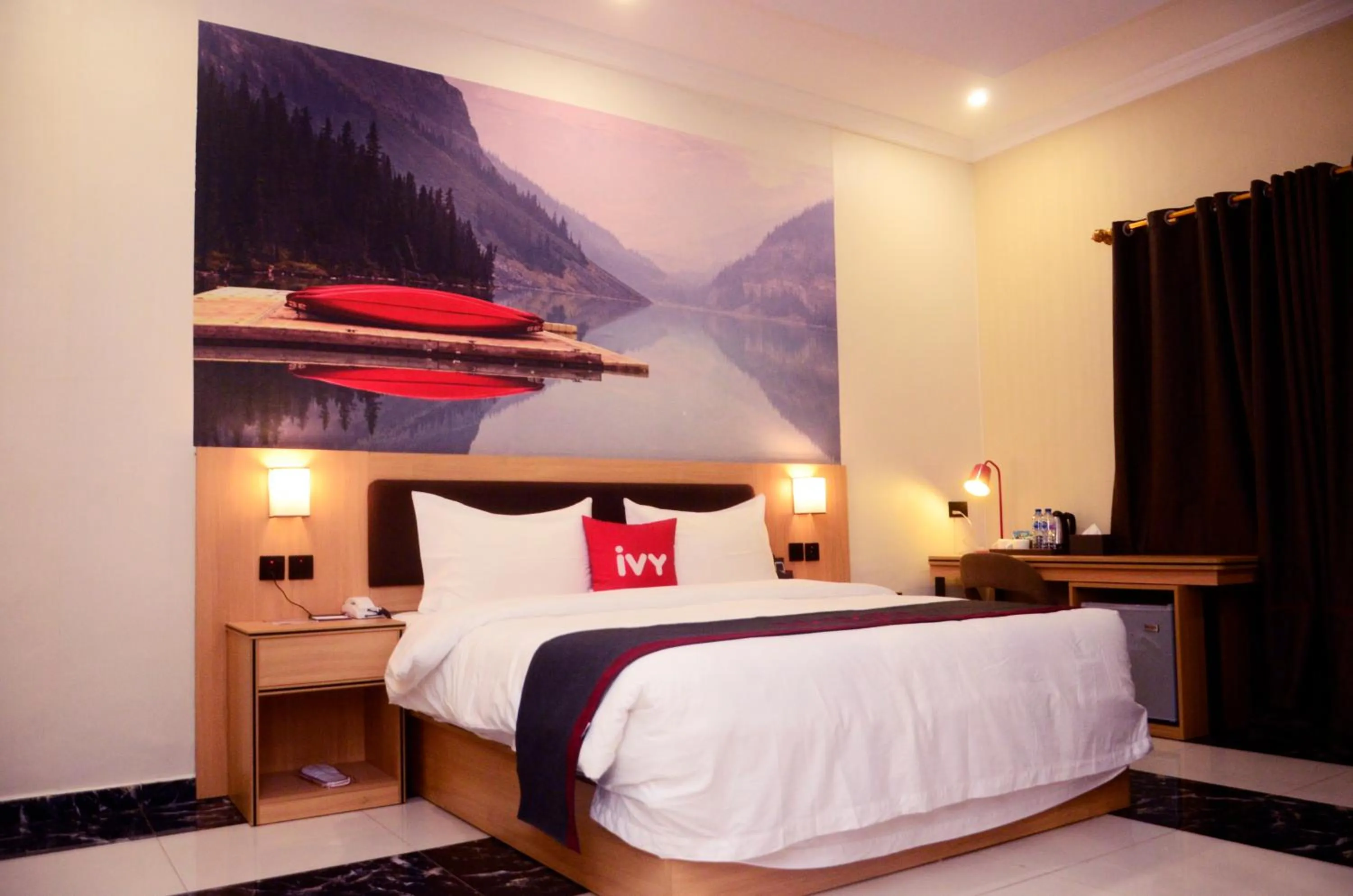 Bedroom, Bed in Ivy Hotel Emerald