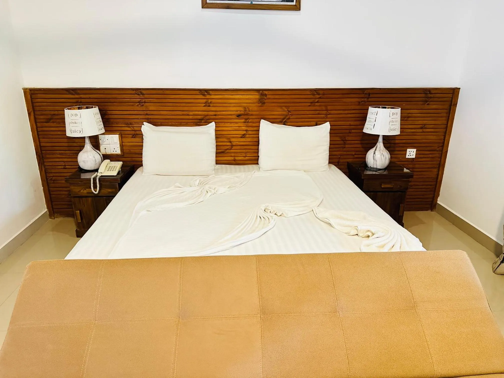 Bed in Gamodh Citadel Resort