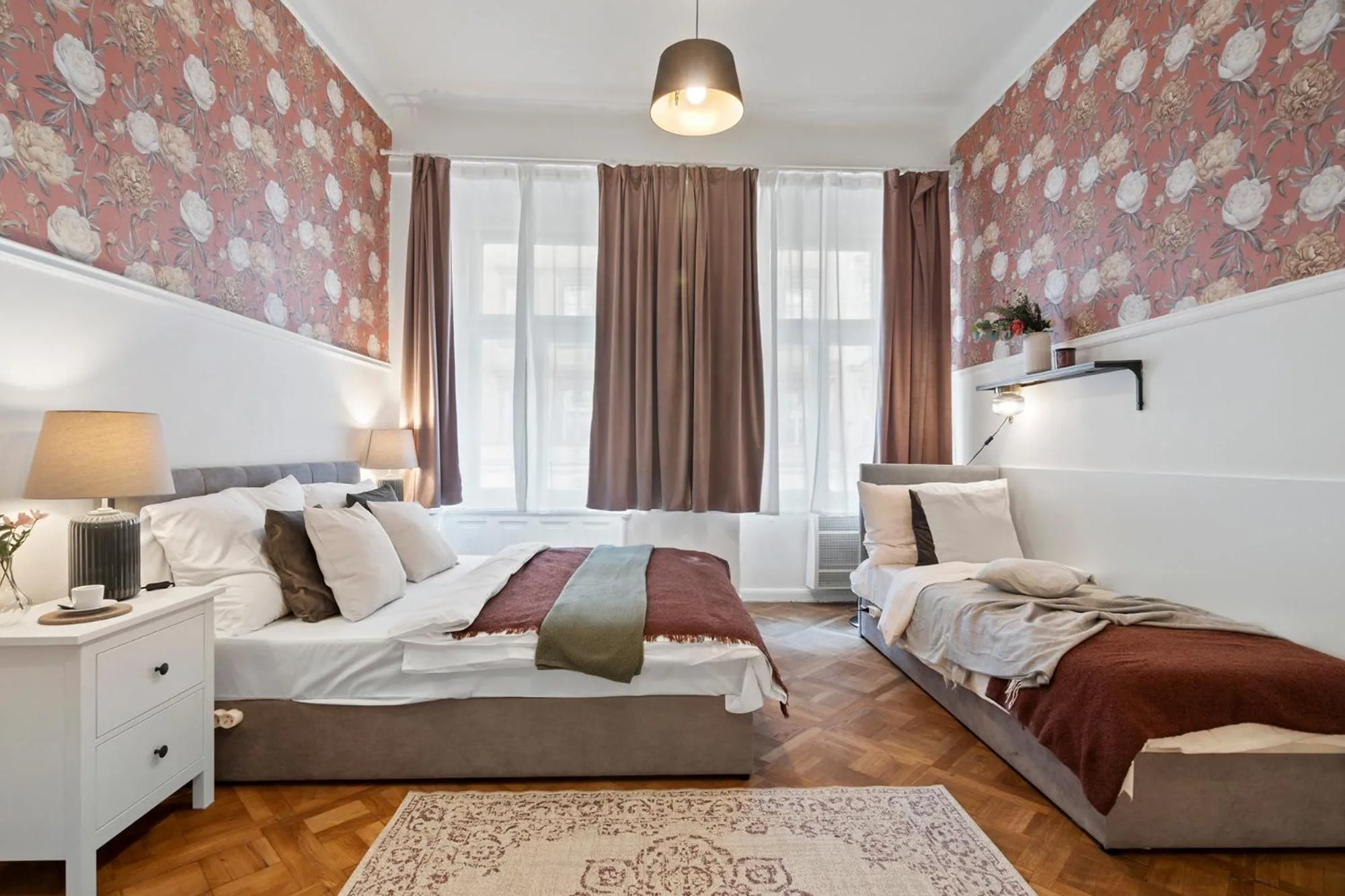 Bedroom, Bed in Florenc Apartments Prague 1 by Michal&Friends