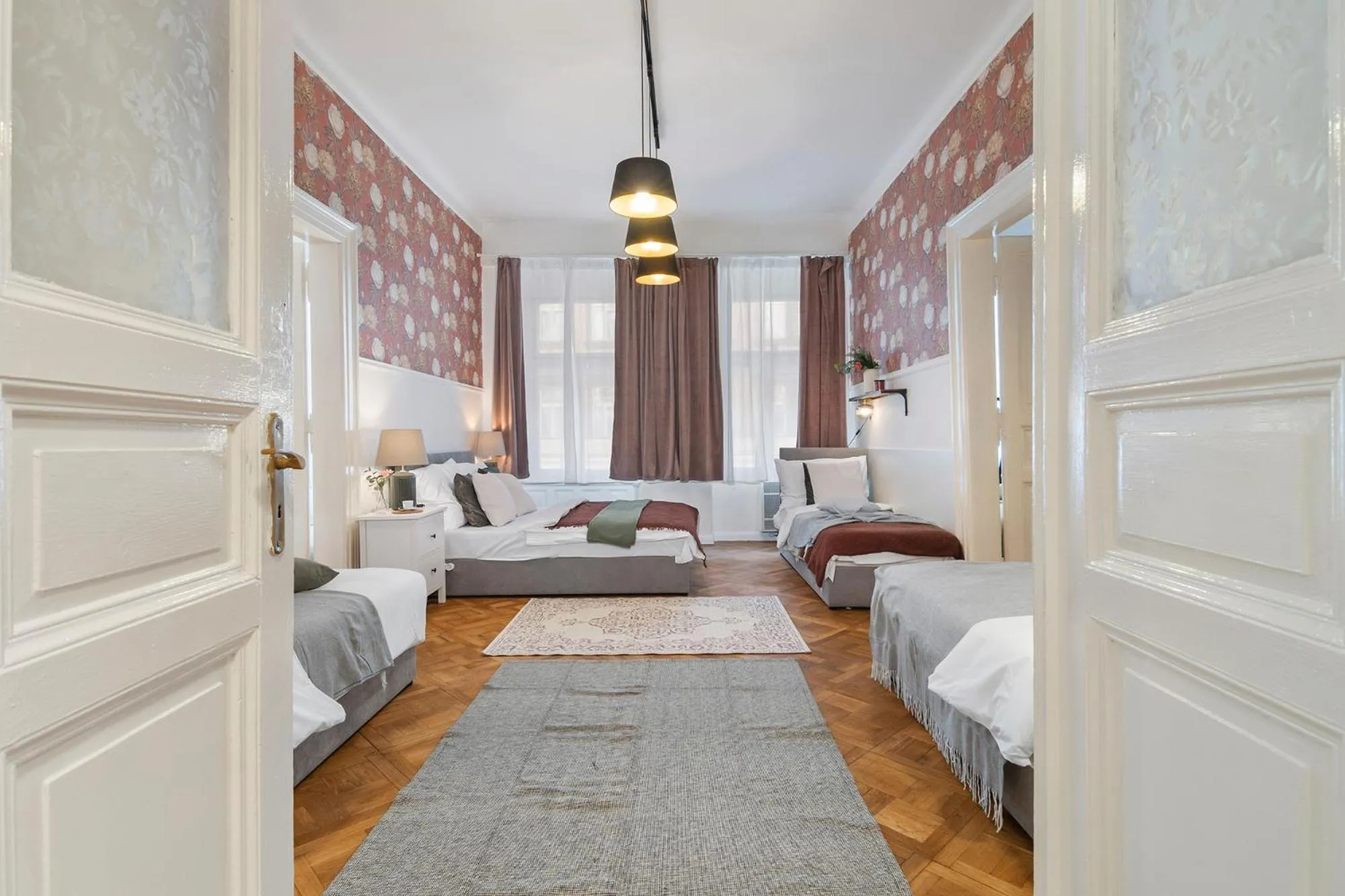 Bedroom, Bed in Florenc Apartments Prague 1 by Michal&Friends