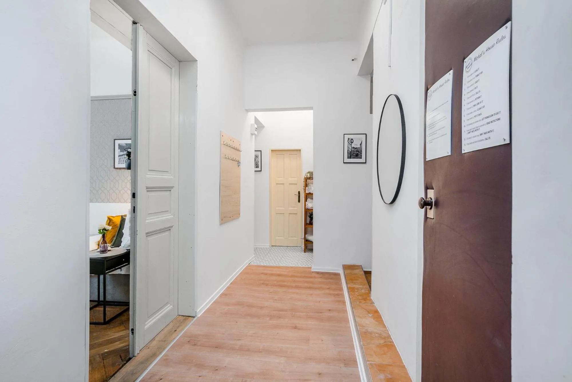Photo of the whole room in Florenc Apartments Prague 1 by Michal&Friends