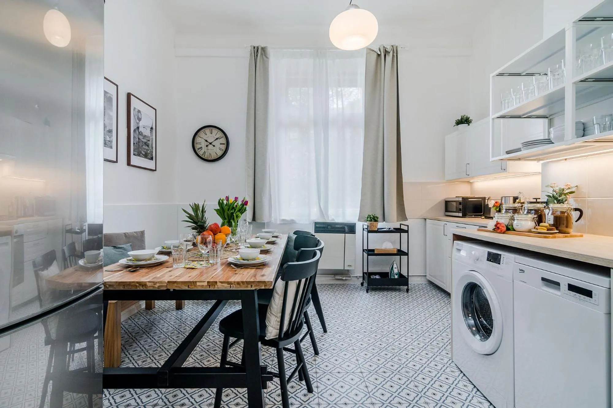 Kitchen or kitchenette in Florenc Apartments Prague 1 by Michal&Friends