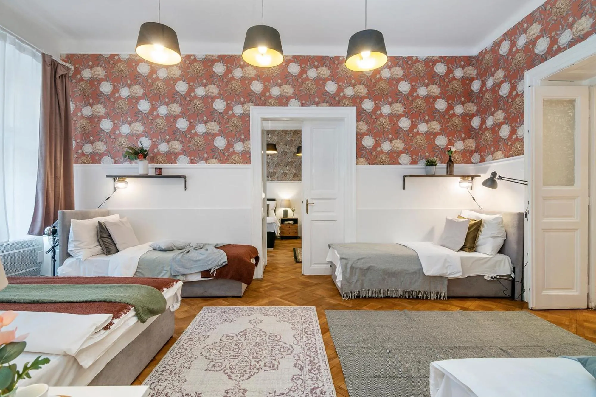Bedroom, Bed in Florenc Apartments Prague 1 by Michal&Friends