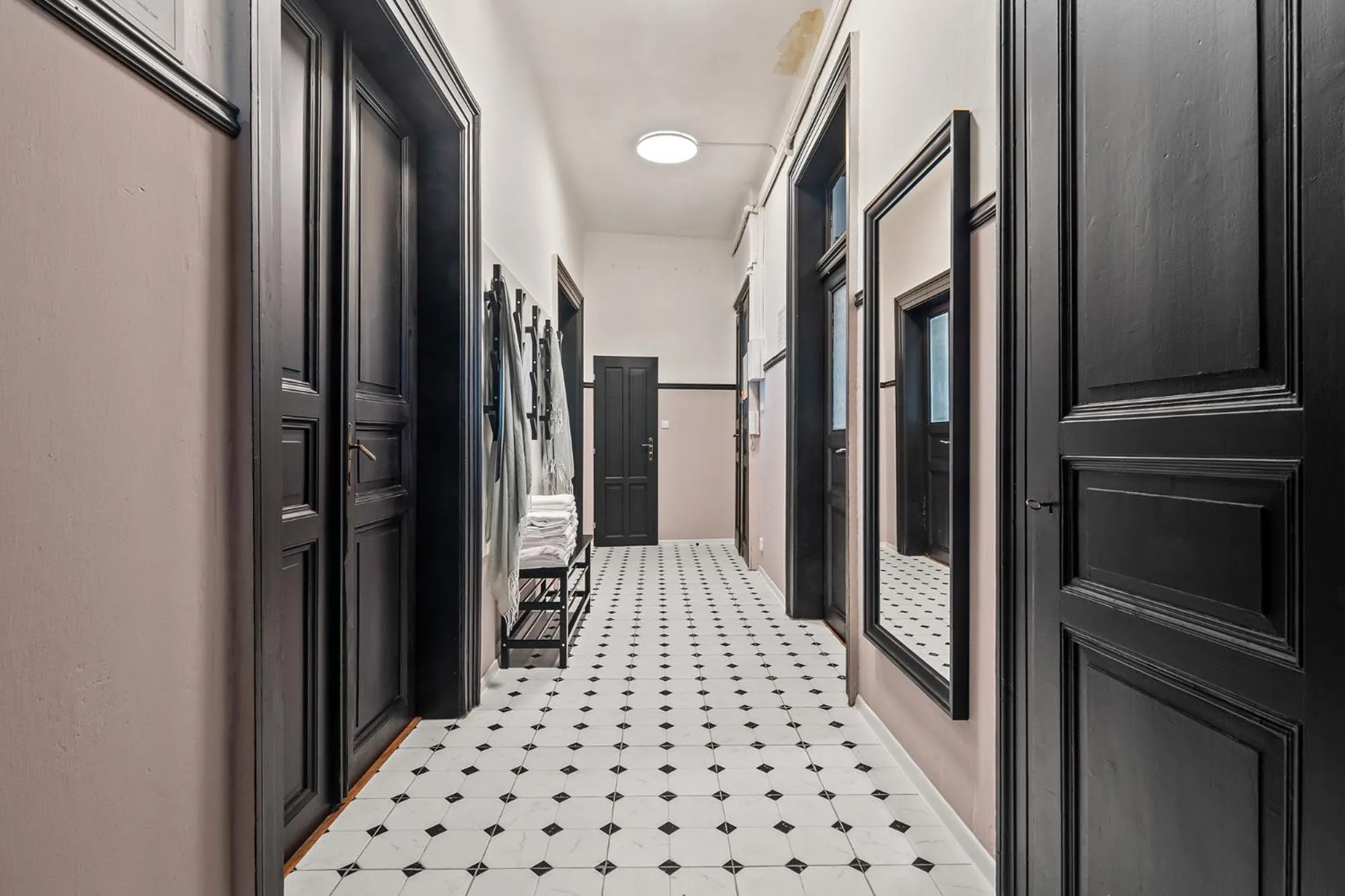 Facade/entrance in Florenc Apartments Prague 1 by Michal&Friends