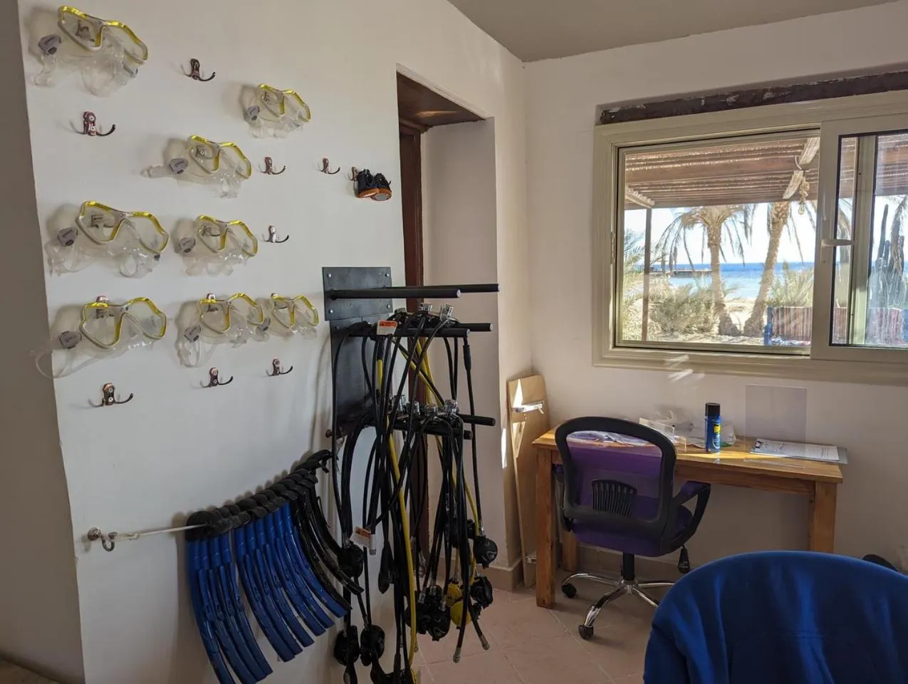 Diving in Wadi Sabarah Lodge