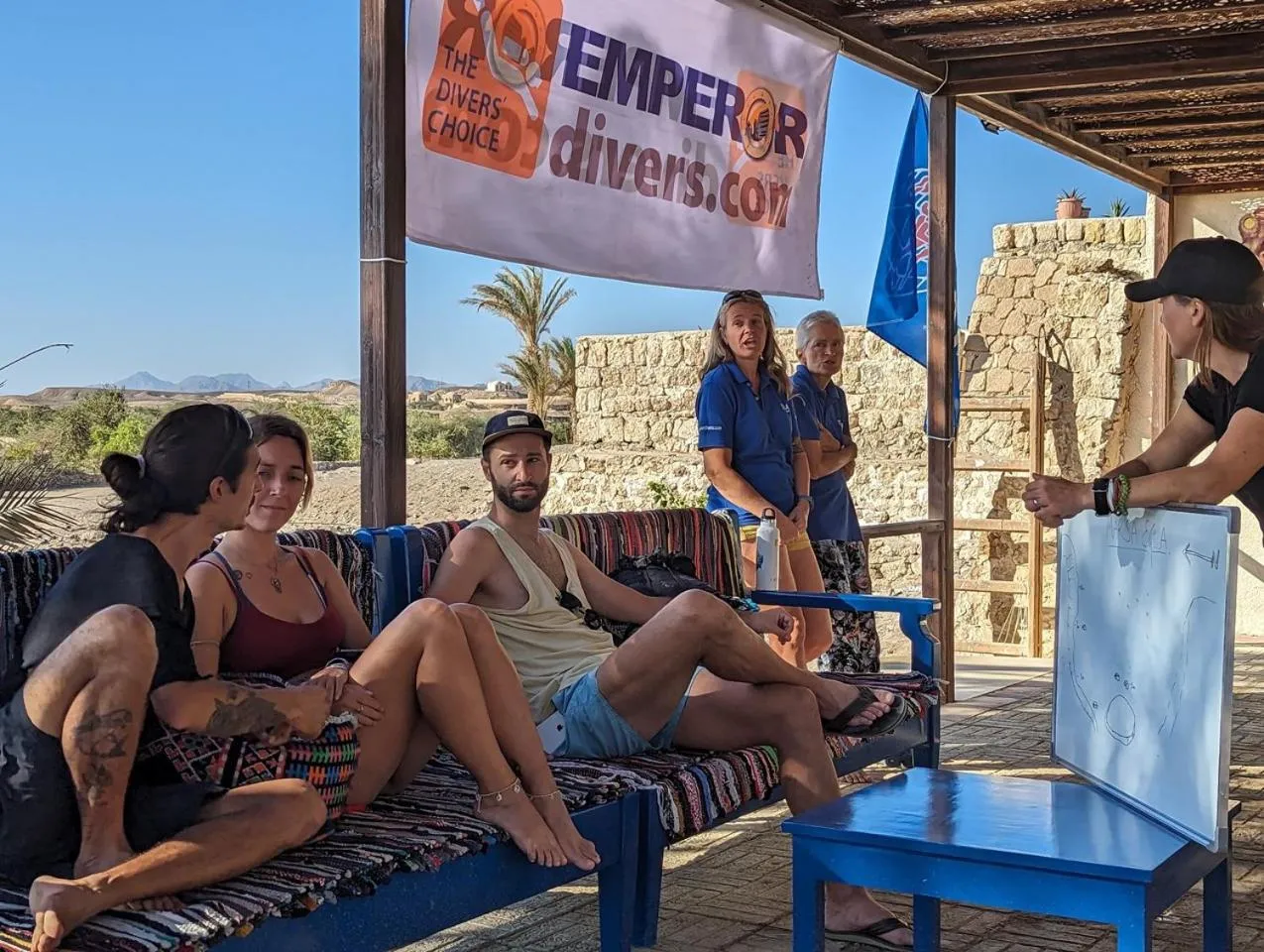 Diving in Wadi Sabarah Lodge