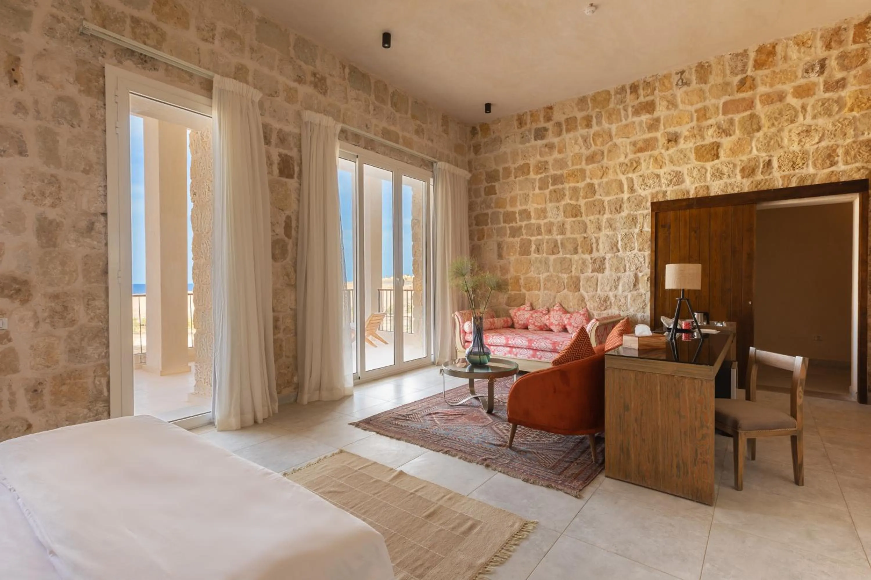 Photo of the whole room, Bed in Wadi Sabarah Lodge