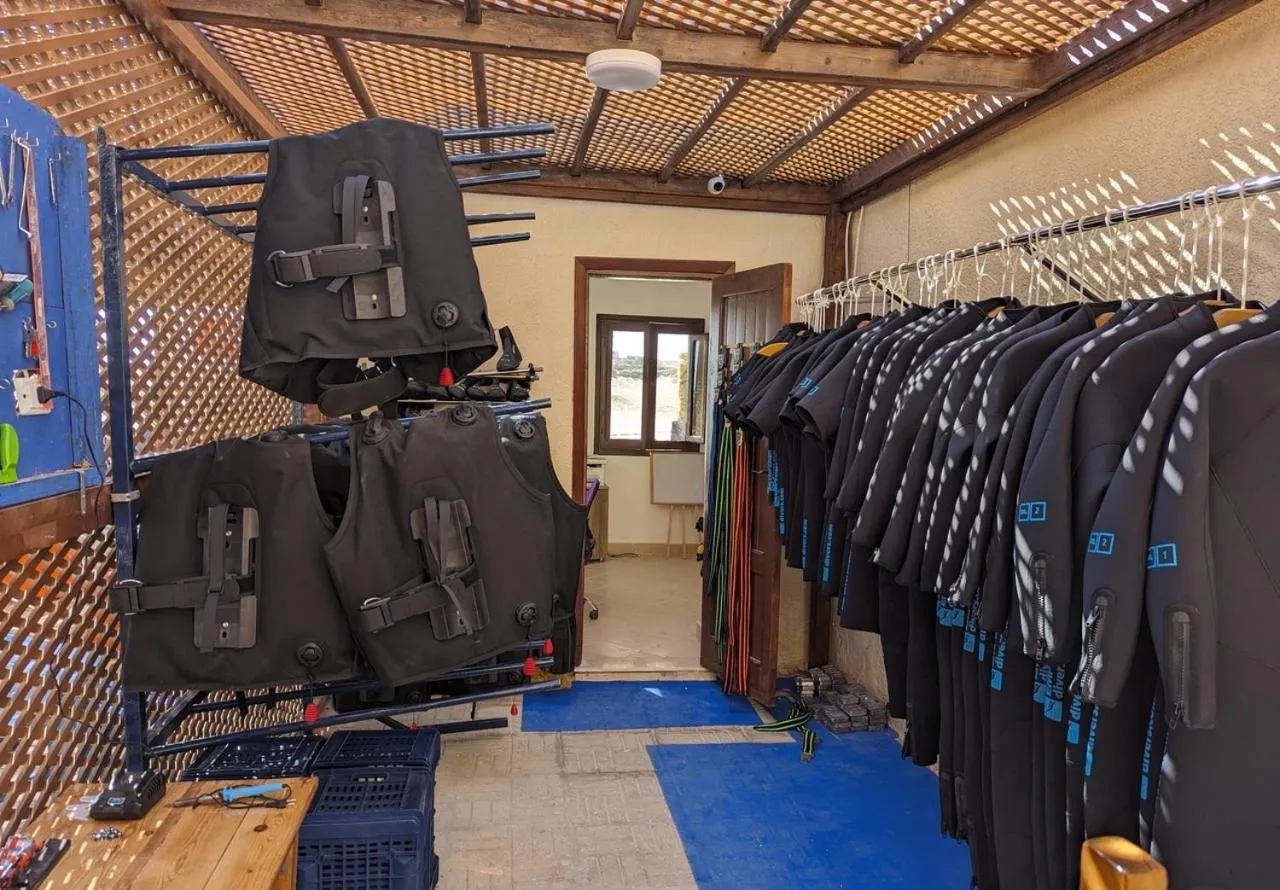 Diving in Wadi Sabarah Lodge