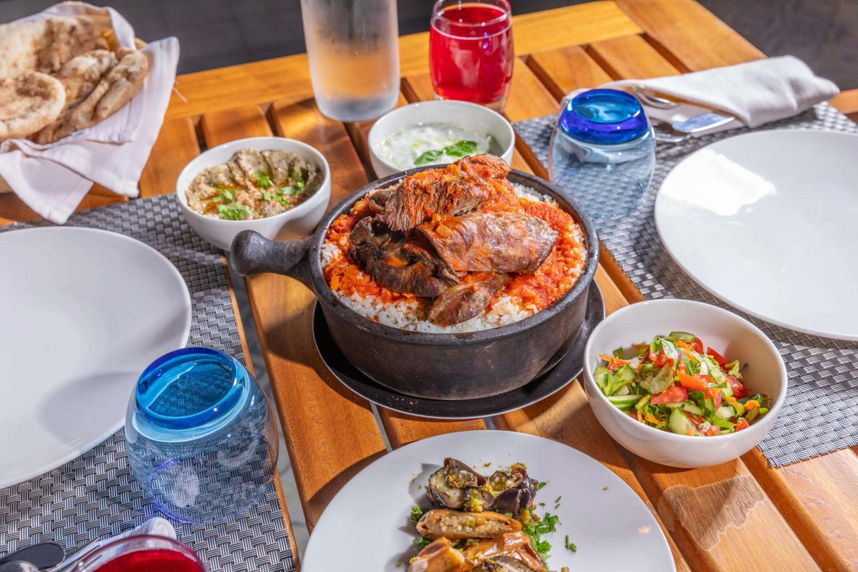 Dinner in Wadi Sabarah Lodge